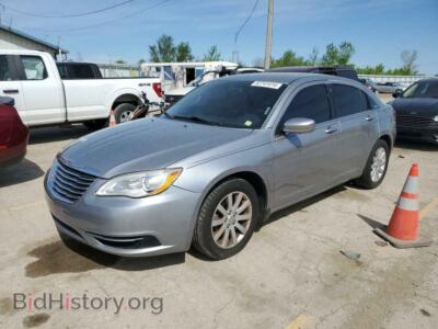 2013 Chrysler 200 Touring, silver — VIN 1C3CCBBB8DN723686, Copart