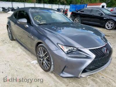 2016 Lexus RC RC 200t, gray — VIN JTHHA5BC2G5002008, Copart