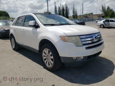 2009 Ford EDGE Edge SEL, white — VIN 2FMDK38C69BA73425, Copart