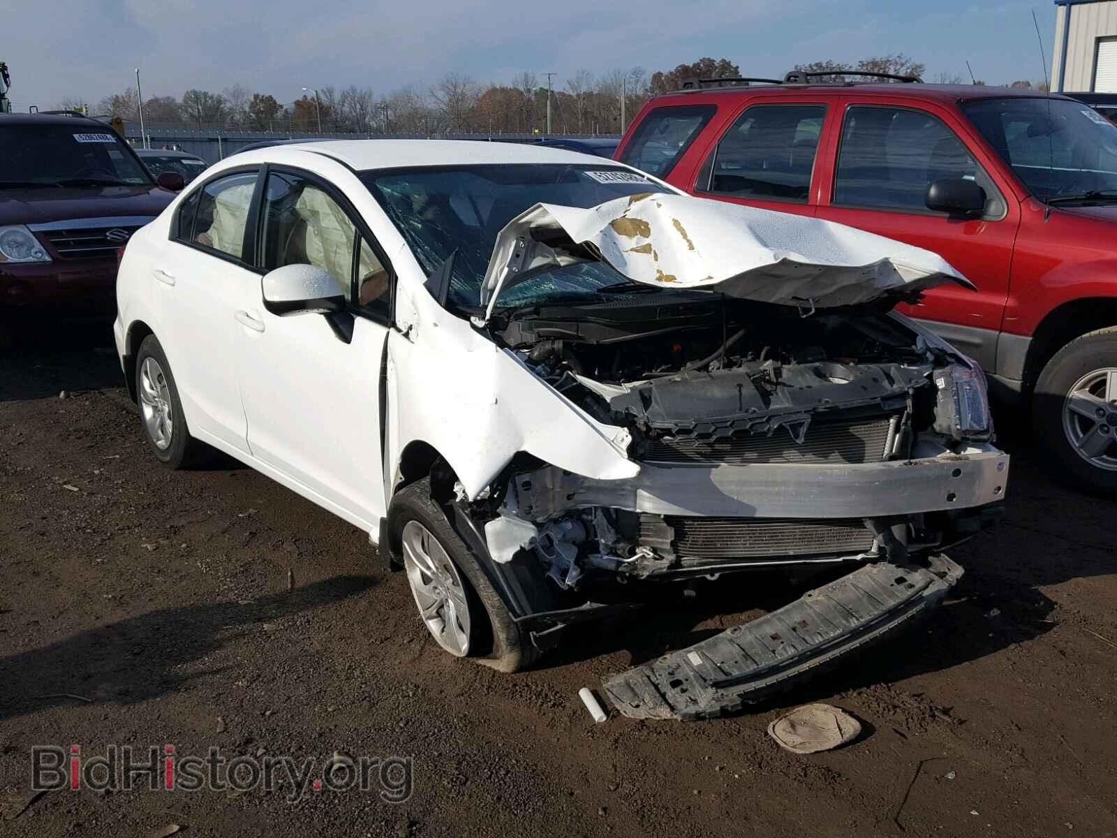 Фотография 19XFB2F50DE100261 - HONDA CIVIC LX 2013