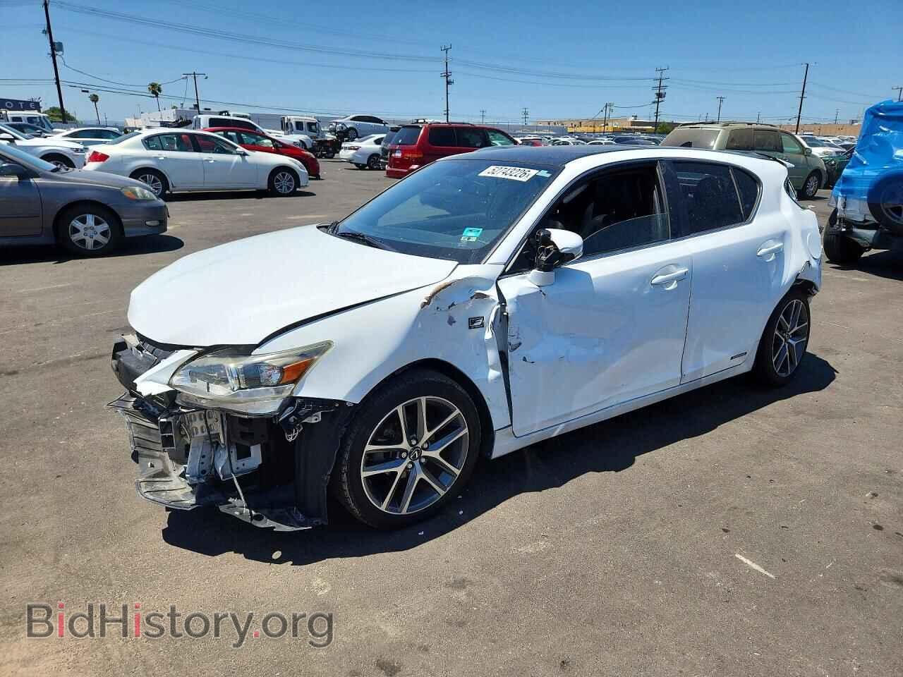 Photo JTHKD5BH5F2248205 - LEXUS CT 200 2015