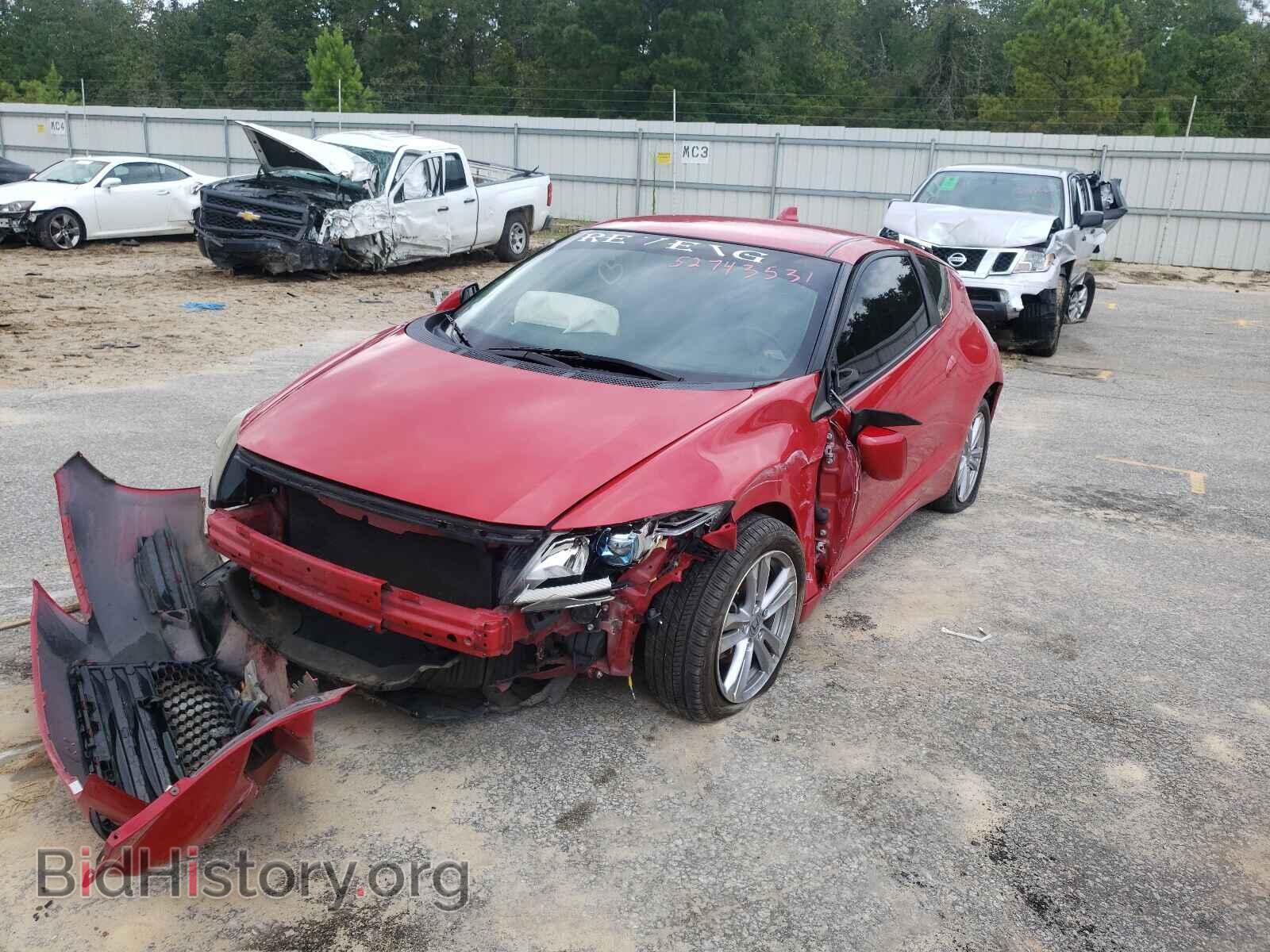 2011 HONDA CR-Z - VIN: JHMZF1C40BS007790 - Фото 2