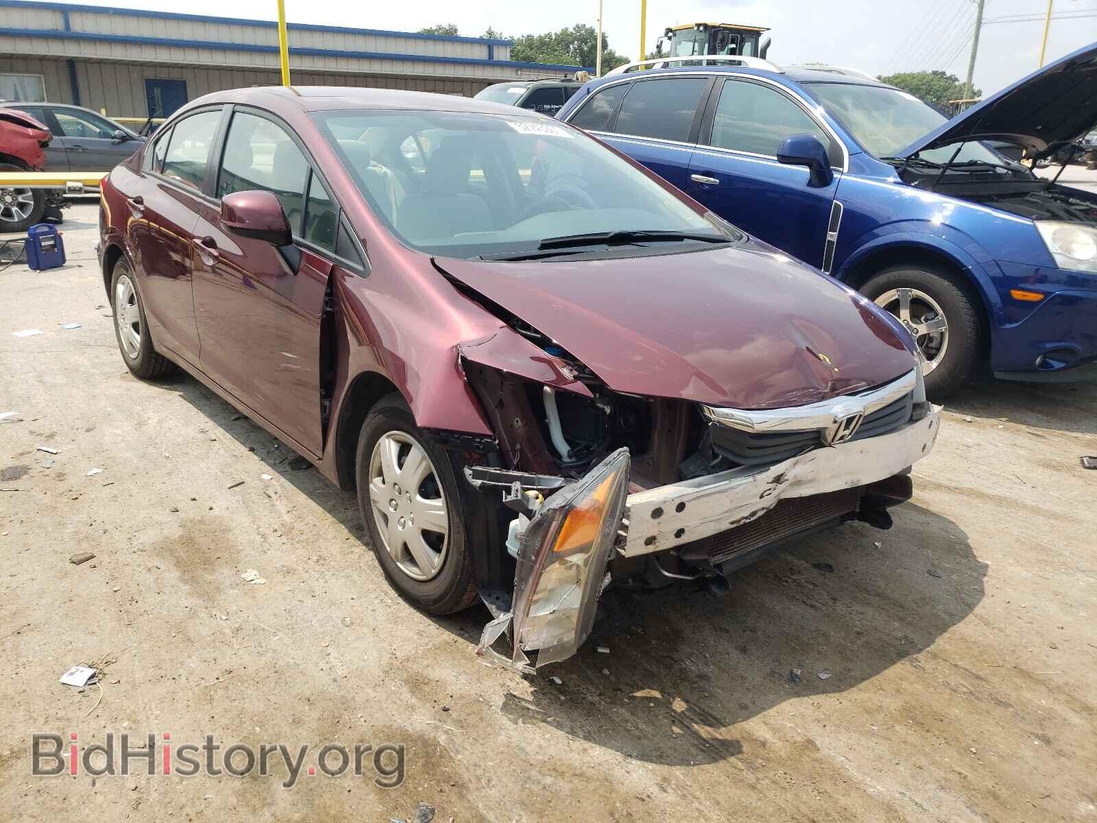 Фотография 19XFB2F52CE033256 - HONDA CIVIC 2012