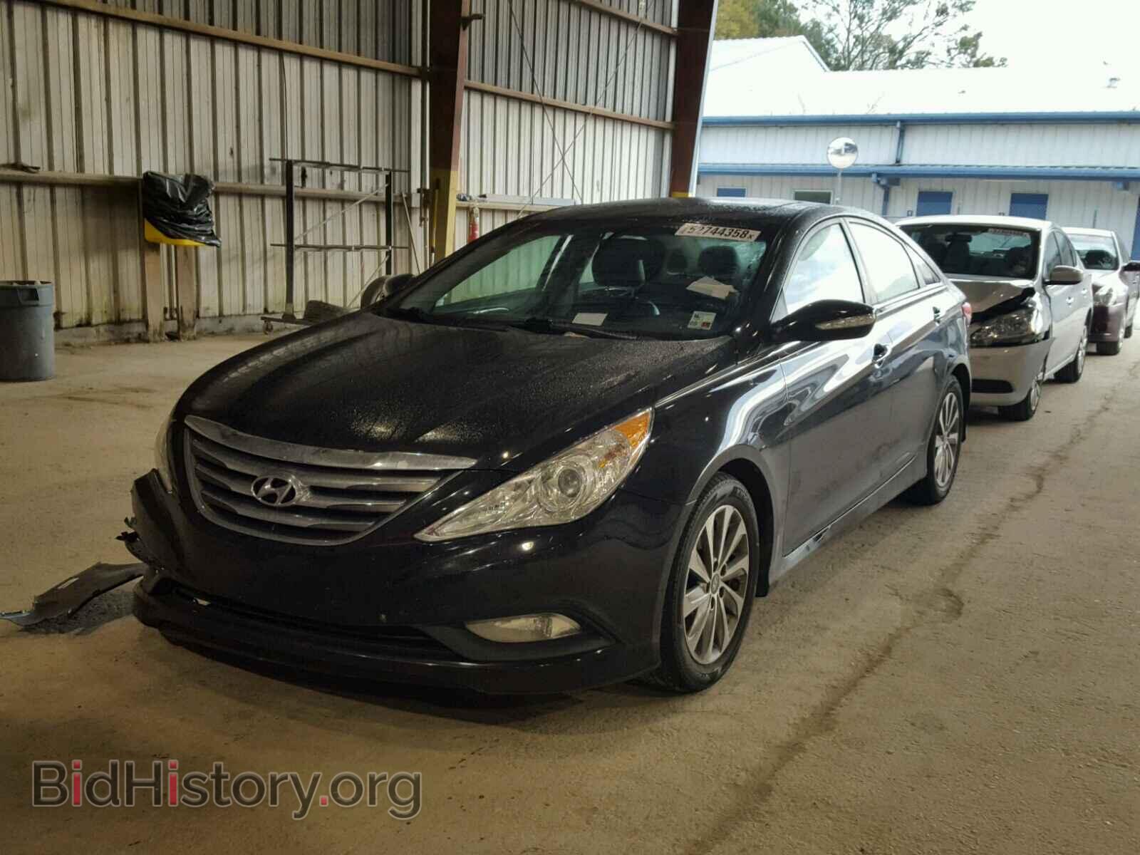 2014 HYUNDAI SONATA - VIN: 5NPEC4AB3EH876768 - Фото 2
