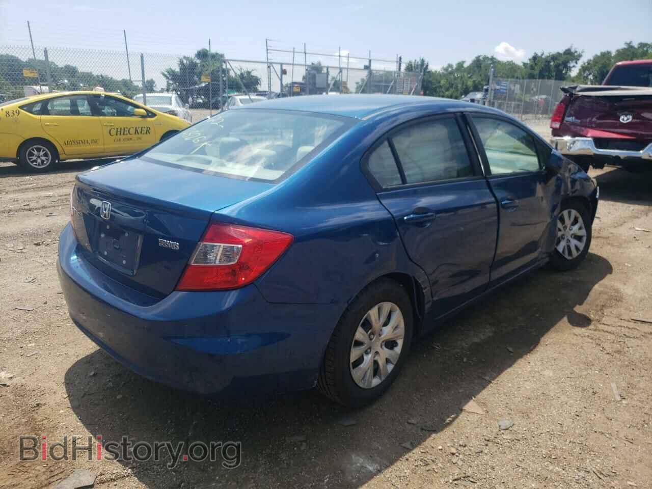 2012 HONDA CIVIC - VIN: 19XFB2F51CE329482 - Фото 4