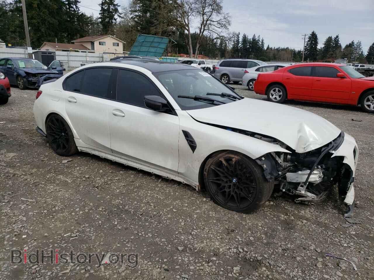 2021 BMW M3 - VIN: WBS33AY0XMFL32795 - Photo 4