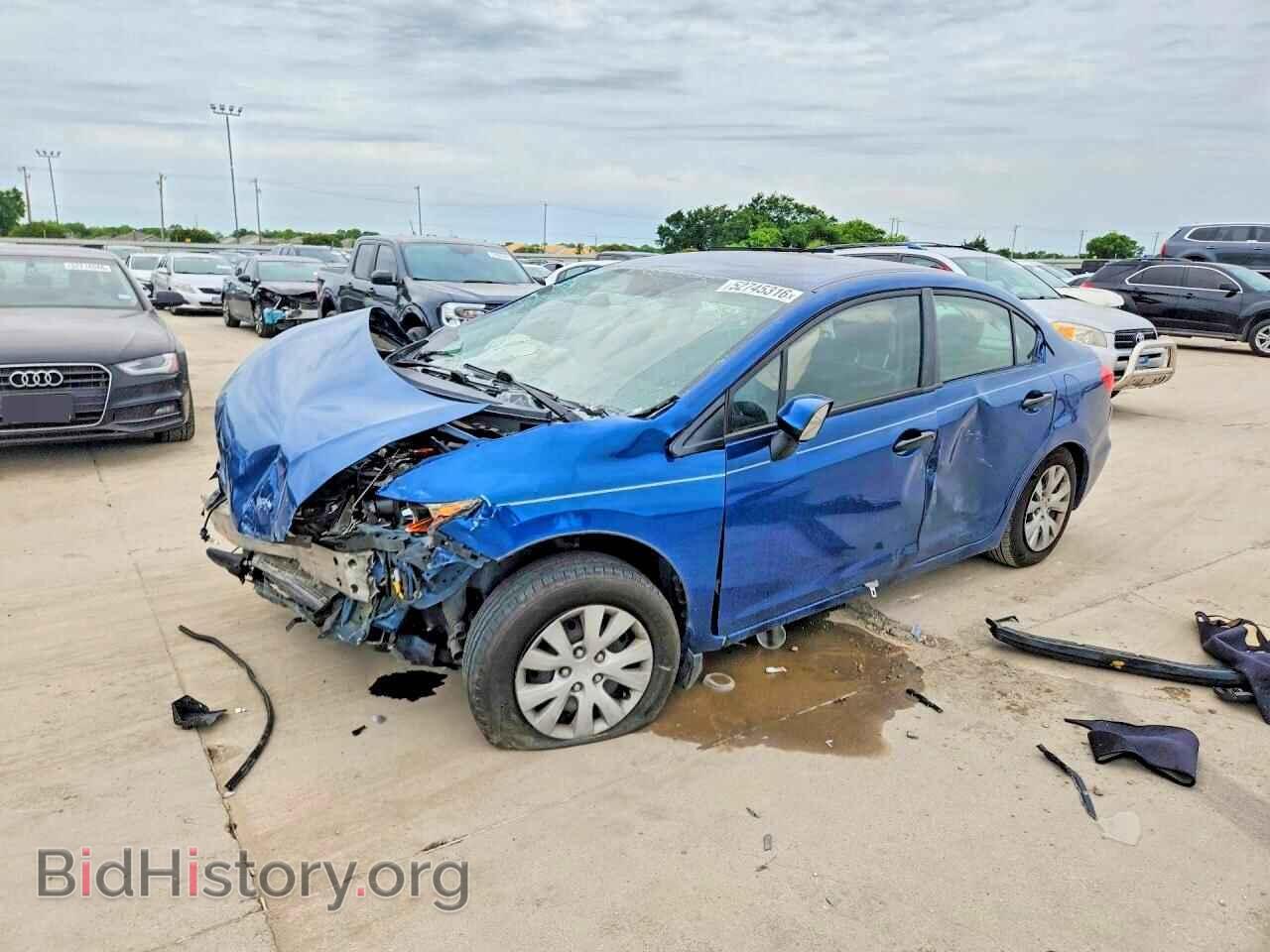 Фотография 2HGFB2F57CH533080 - HONDA CIVIC 2012