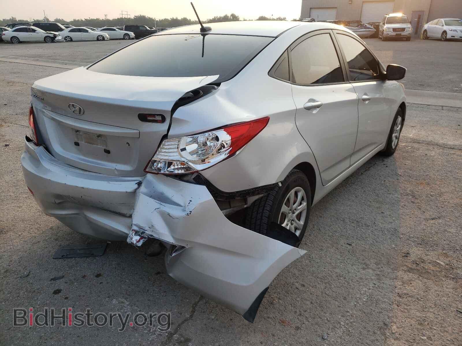 2012 HYUNDAI ACCENT - VIN: KMHCT4AEXCU230451 - Фото 4