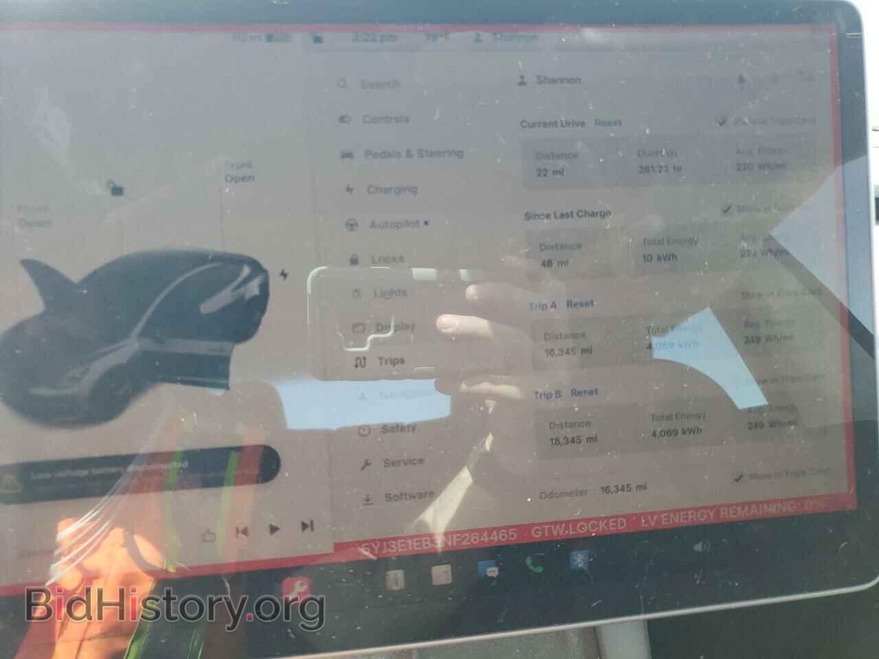 2022 TESLA MODEL 3 - VIN: 5YJ3E1EB3NF264465 - Фото 9