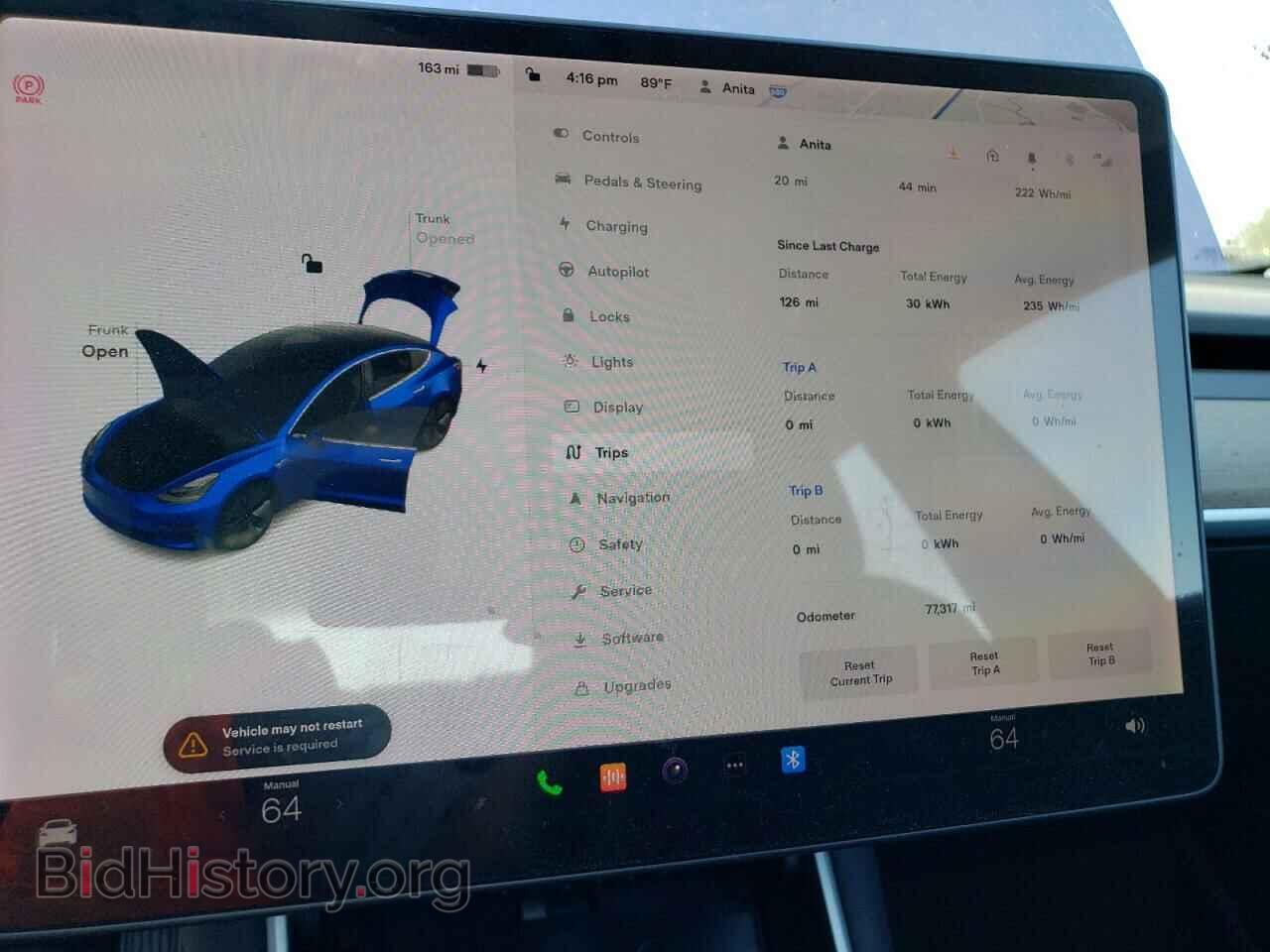 2018 TESLA MODEL 3 - VIN: 5YJ3E1EA5JF039577 - Фото 9