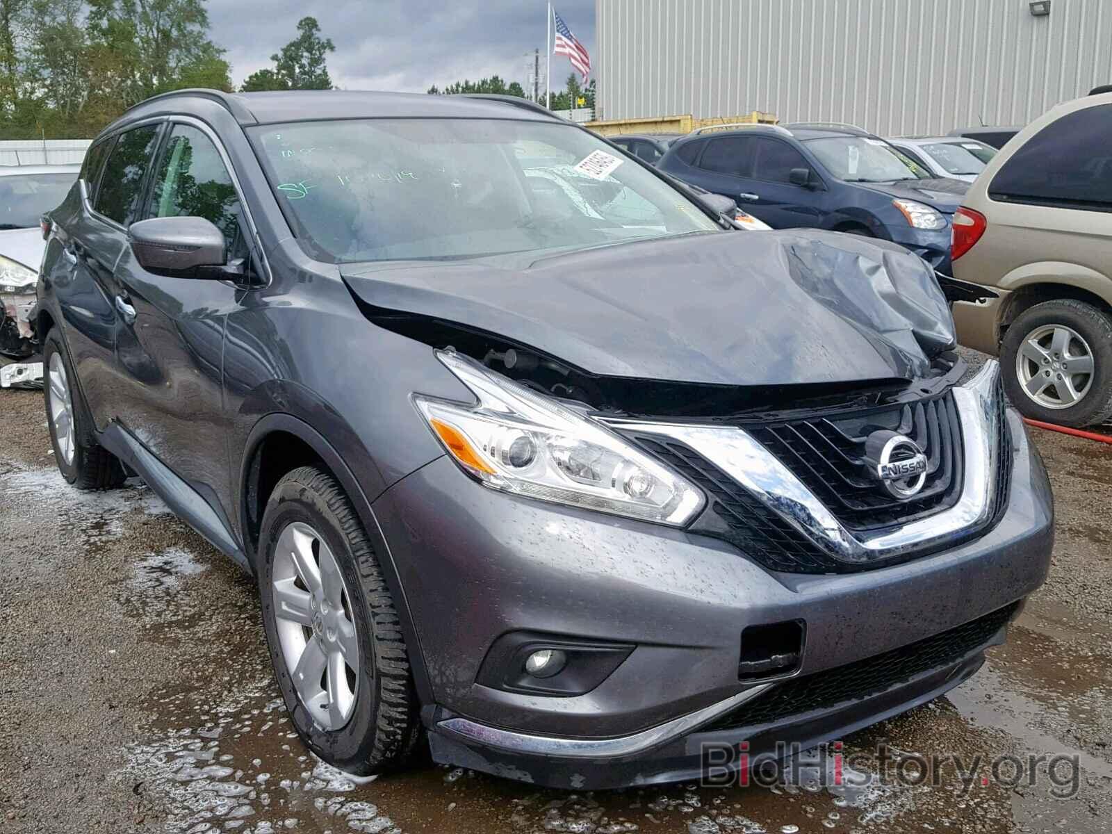 Photo 5N1AZ2MG0GN113243 - NISSAN MURANO S 2016