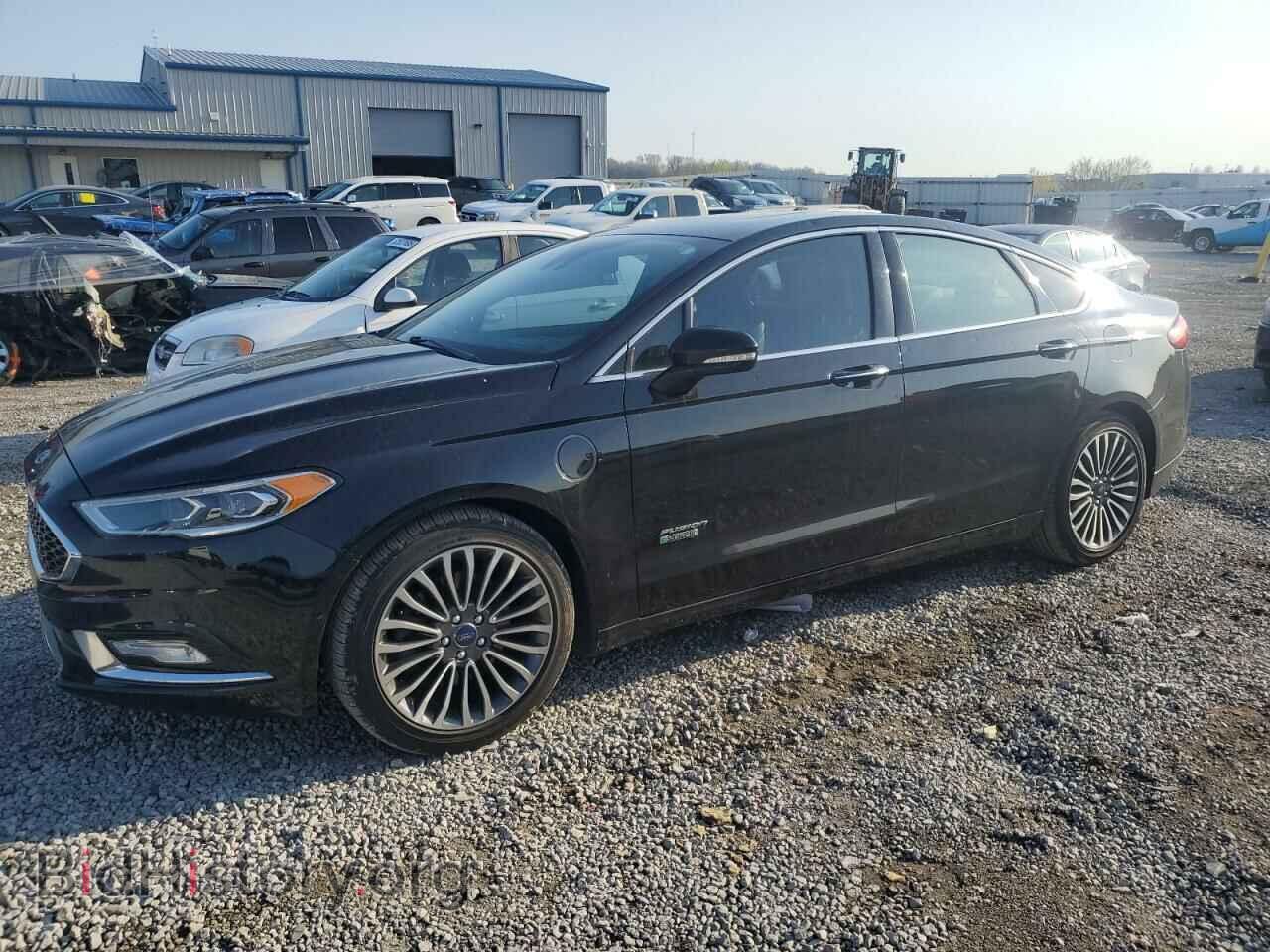 Photo 3FA6P0SU9HR173636 - FORD FUSION 2017