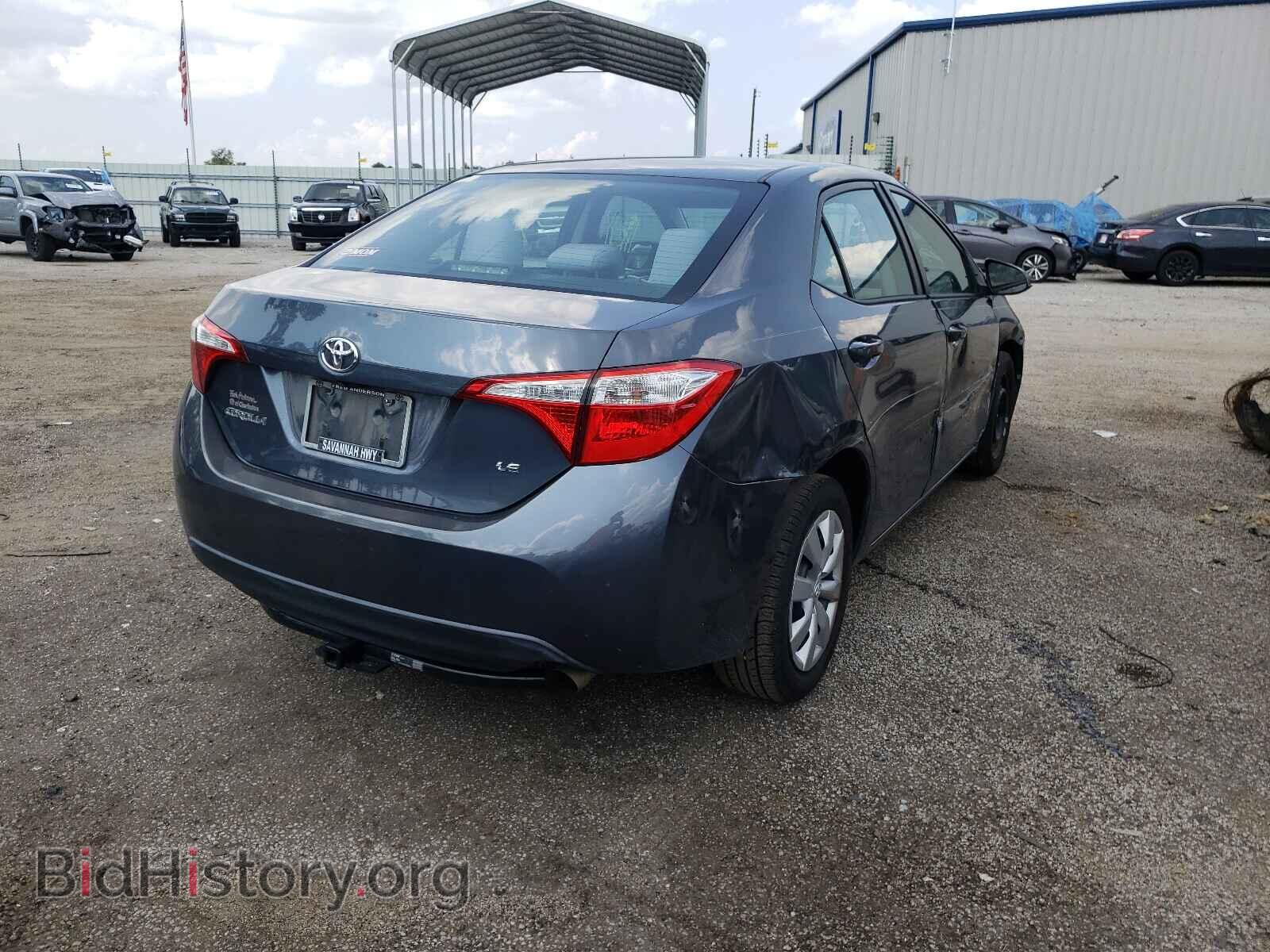 2014 TOYOTA COROLLA - VIN: 2T1BURHE5EC215629 - Фото 4
