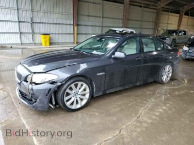 2011 BMW 5 SERIES I, charcoal — VIN WBAFR7C59BC803467, Copart