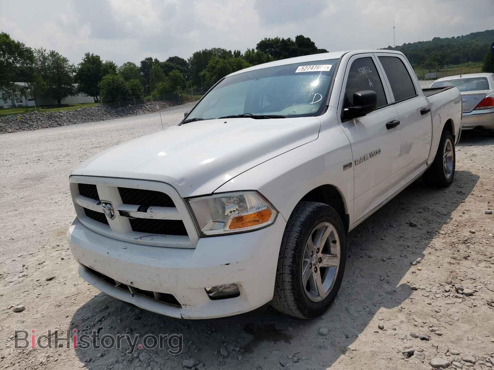 2012 DODGE RAM 1500 - VIN: 1C6RD6KT5CS201253 - Фото 2