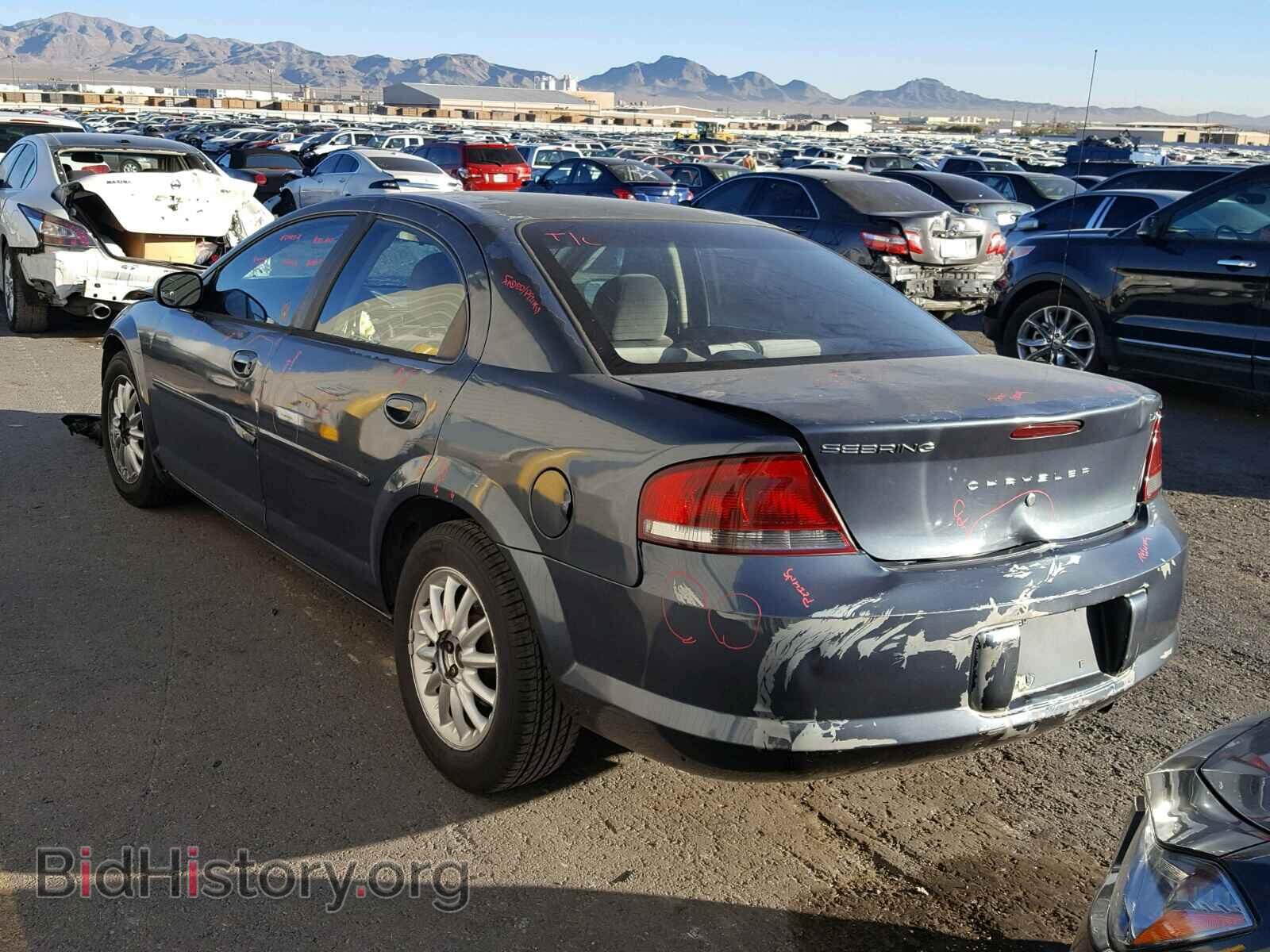 2003 CHRYSLER SEBRING - VIN: 1C3EL46X93N501988 - Фото 3