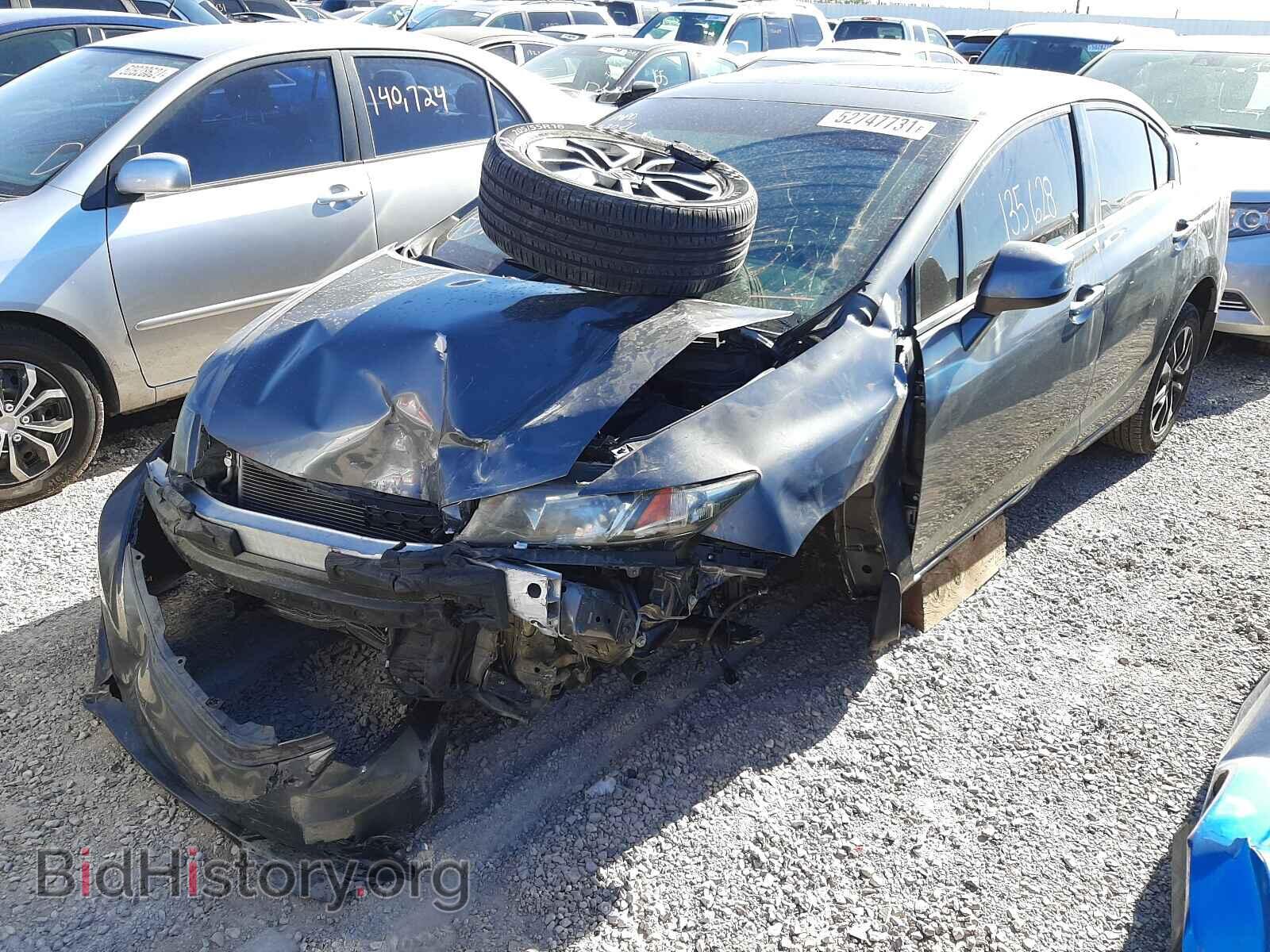 2013 HONDA CIVIC - VIN: 19XFB2F85DE215643 - Фото 2
