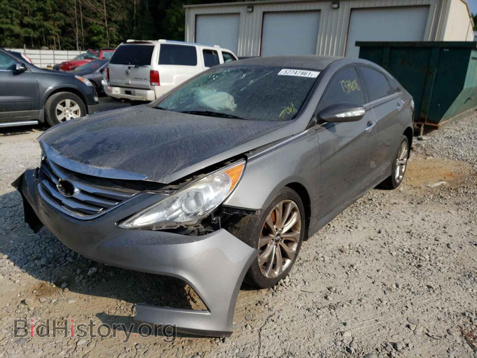 2014 HYUNDAI SONATA - VIN: 5NPEC4AC6EH841683 - Фото 2