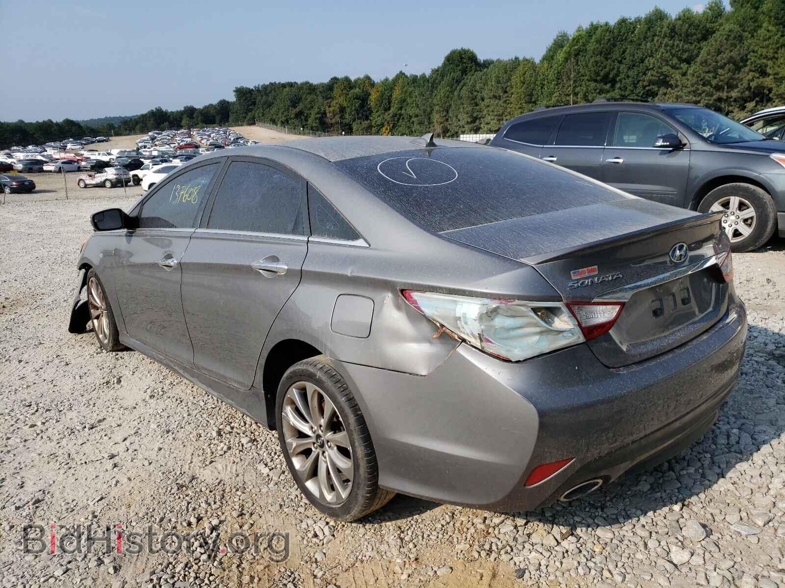 2014 HYUNDAI SONATA - VIN: 5NPEC4AC6EH841683 - Фото 3