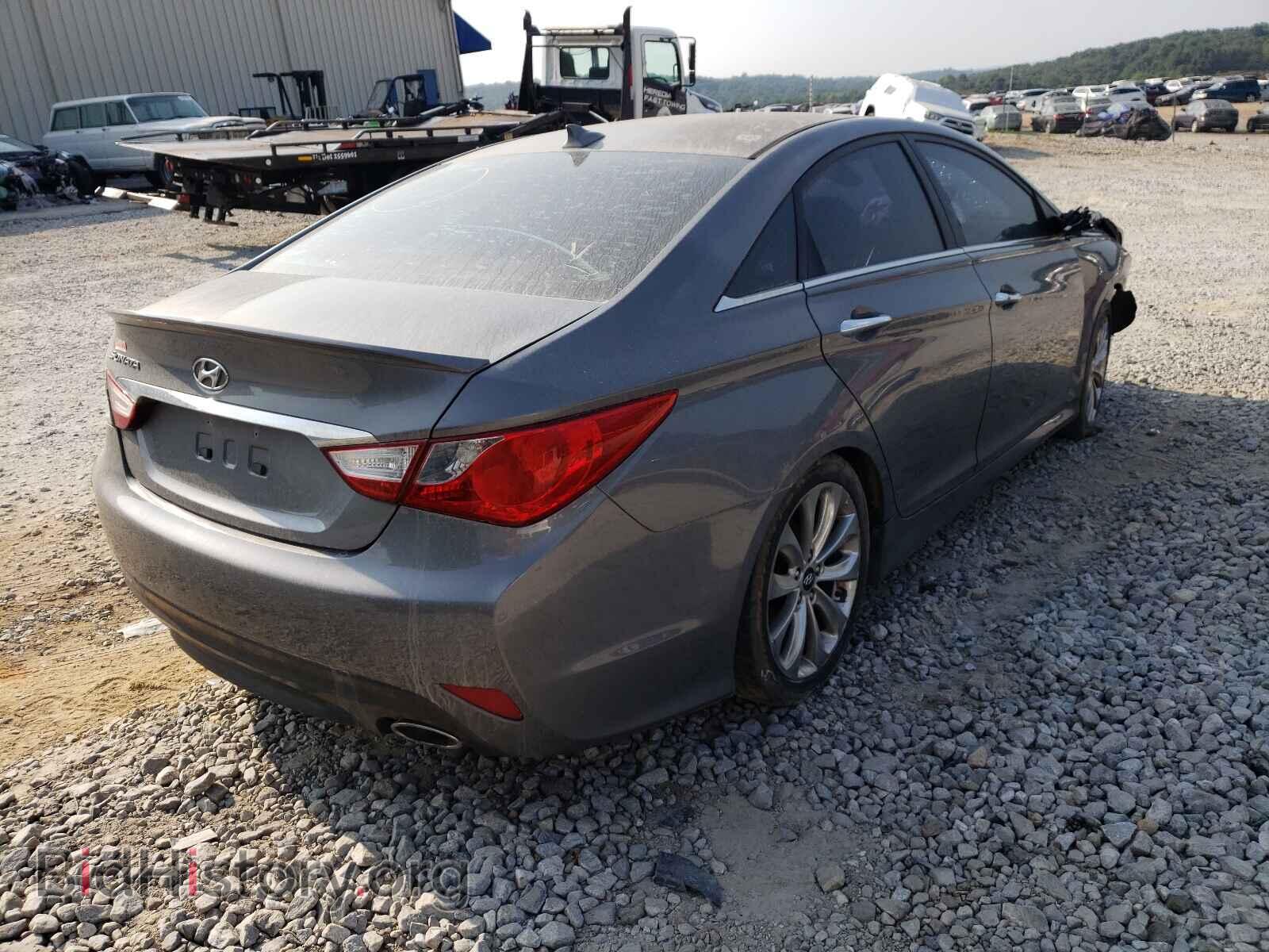 2014 HYUNDAI SONATA - VIN: 5NPEC4AC6EH841683 - Фото 4