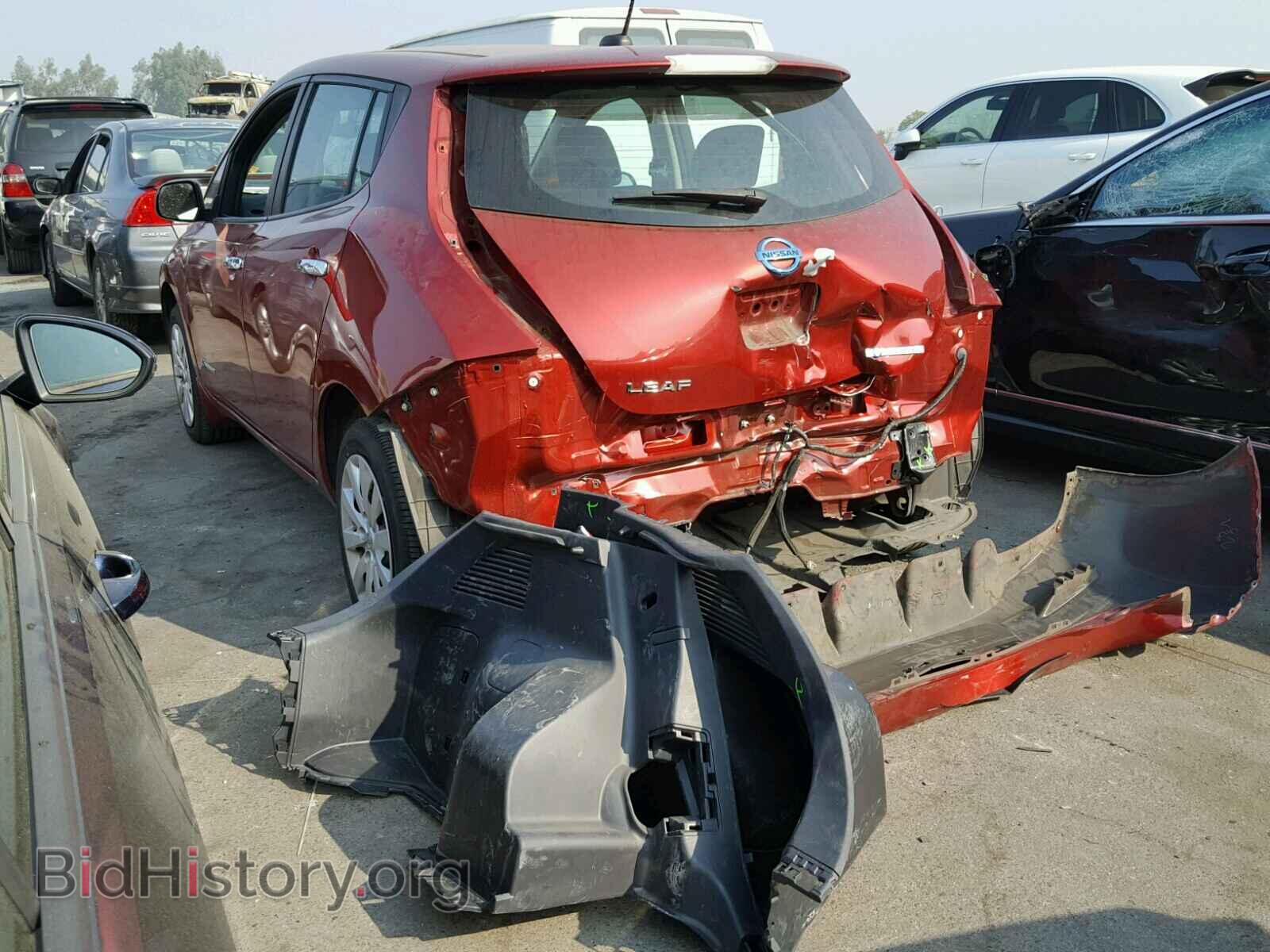 2015 NISSAN LEAF - VIN: 1N4AZ0CP0FC333296 - Фото 3