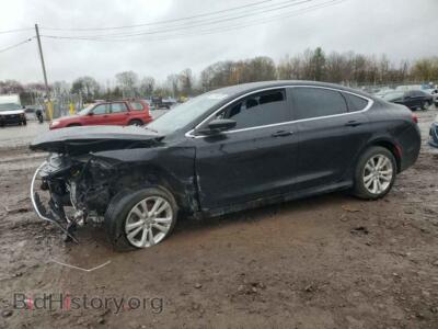 2016 Chrysler 200 Limited, черный — VIN 1C3CCCAB0GN172441, Copart