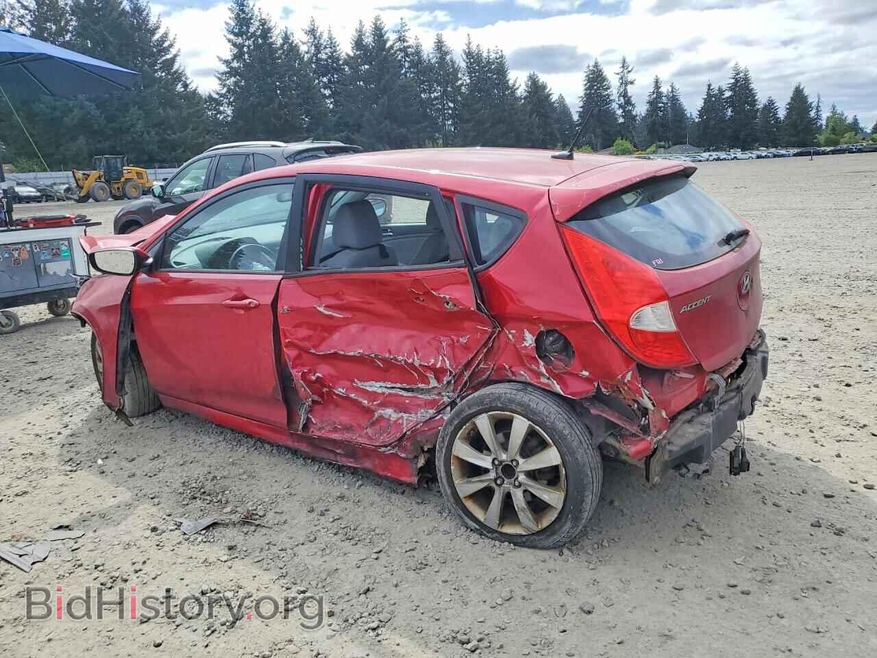 2013 HYUNDAI ACCENT - VIN: KMHCU5AE3DU076444 - Фото 2