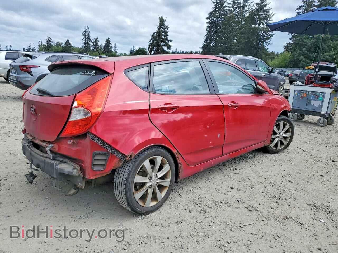 2013 HYUNDAI ACCENT - VIN: KMHCU5AE3DU076444 - Фото 3