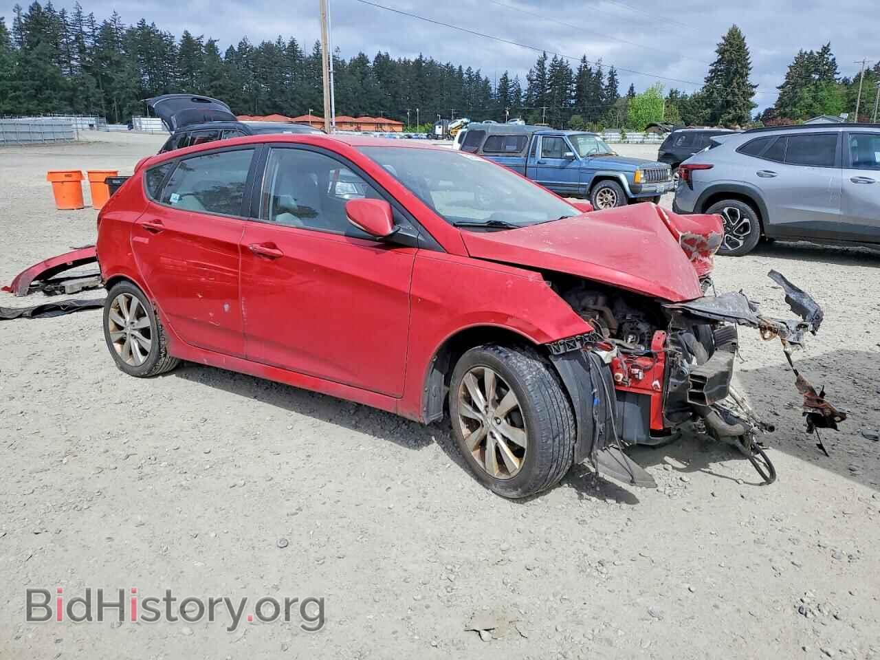 2013 HYUNDAI ACCENT - VIN: KMHCU5AE3DU076444 - Фото 4