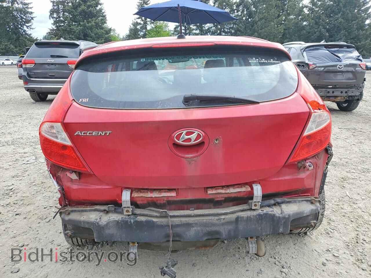 2013 HYUNDAI ACCENT - VIN: KMHCU5AE3DU076444 - Фото 6