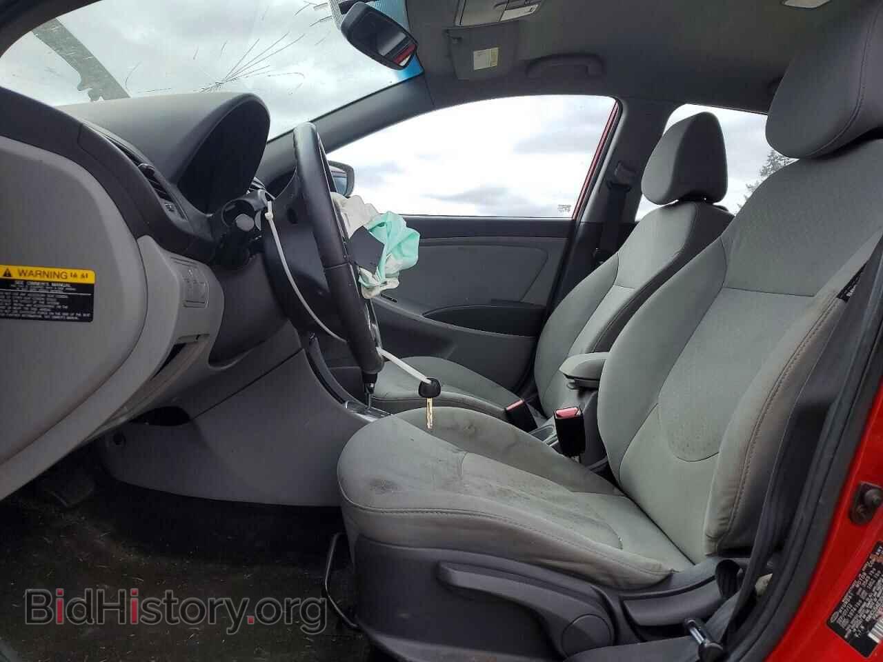 2013 HYUNDAI ACCENT - VIN: KMHCU5AE3DU076444 - Фото 7