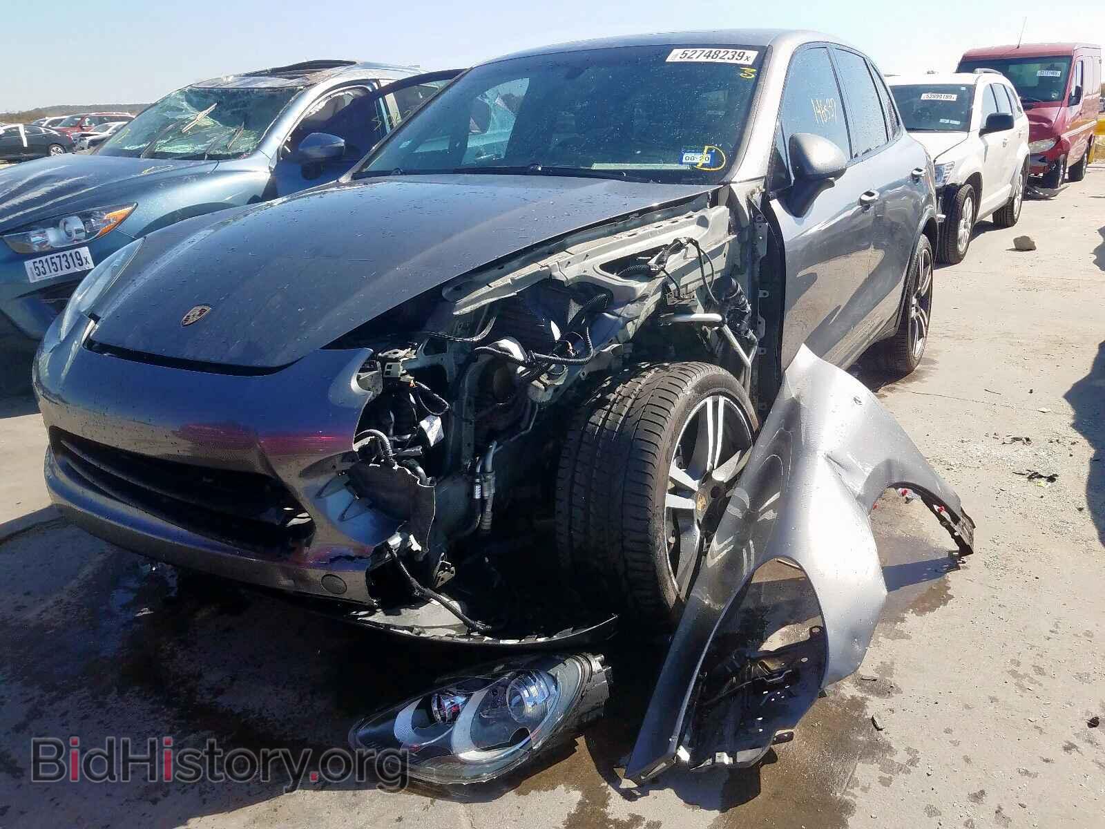 2011 PORSCHE CAYENNE S - VIN: WP1AB2A23BLA43015 - Фото 2