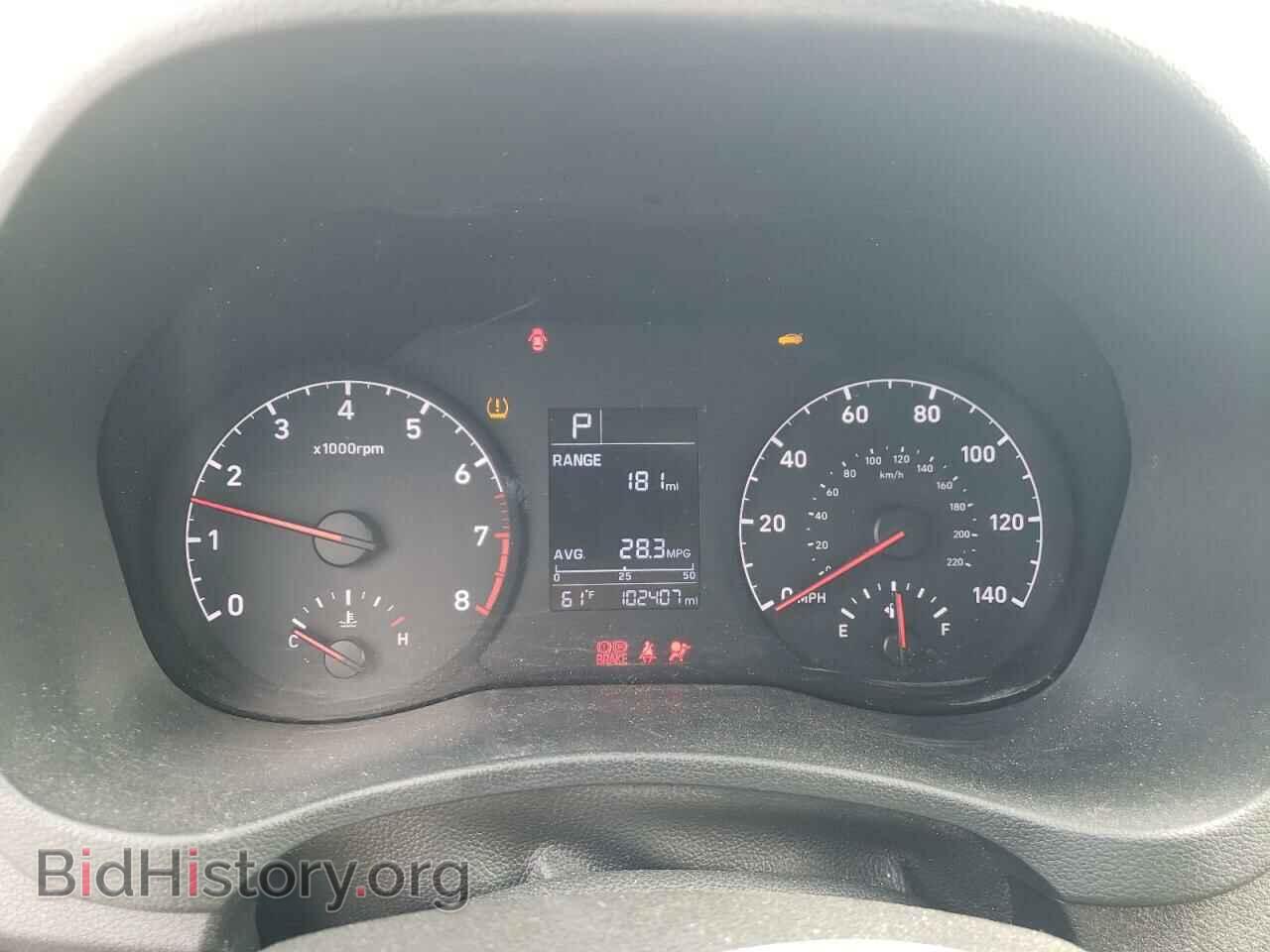 2018 HYUNDAI ACCENT - VIN: 3KPC24A3XJE025309 - Фото 9