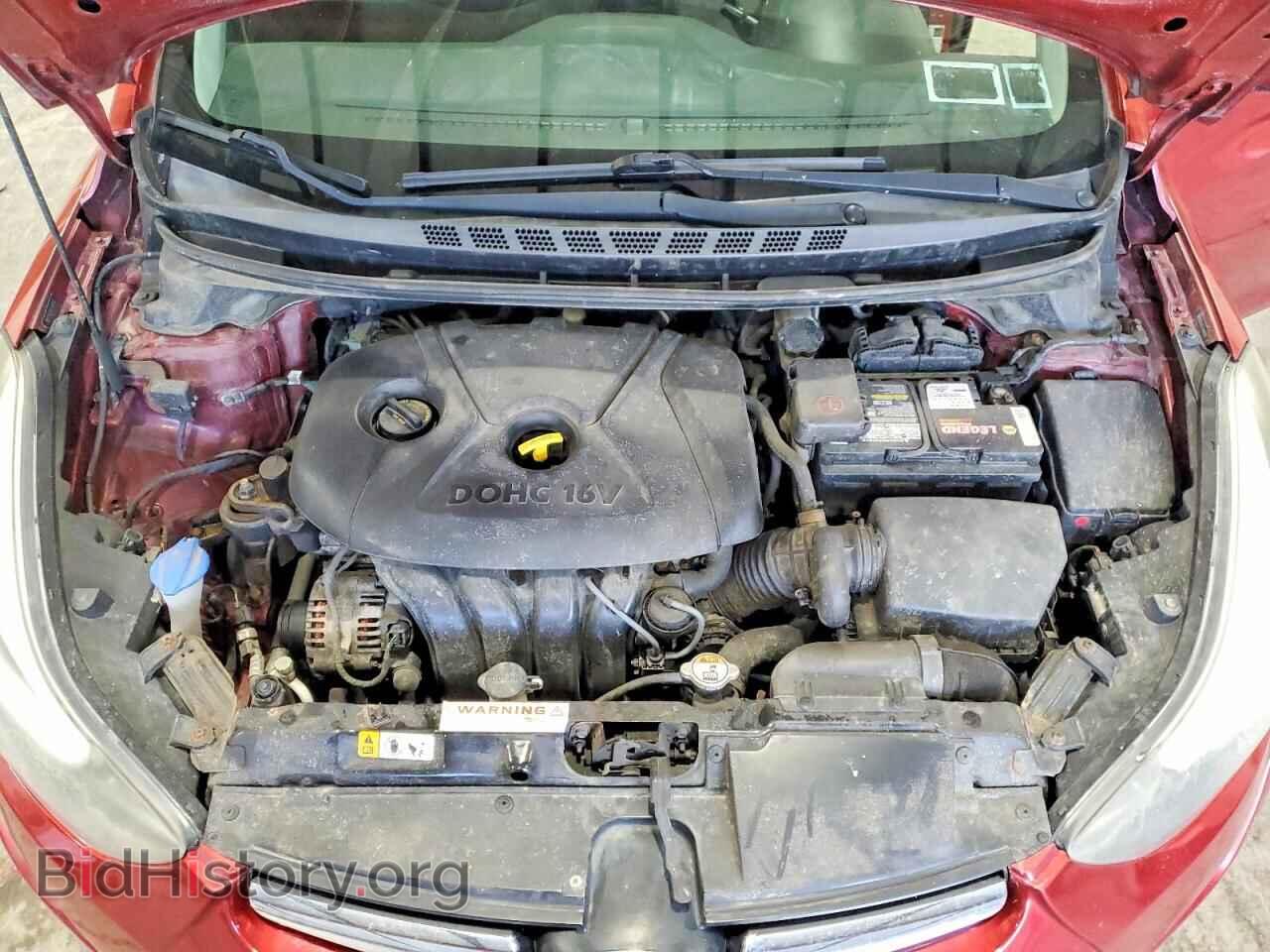 2014 HYUNDAI ELANTRA - VIN: 5NPDH4AE0EH494155 - Фото 11