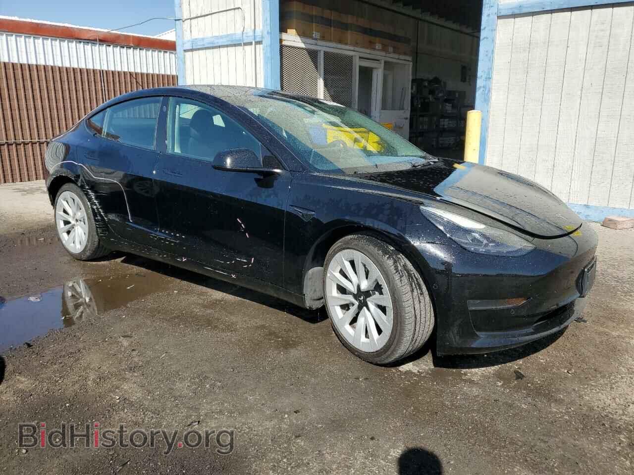 2022 TESLA MODEL 3 - VIN: 5YJ3E1EA8NF372393 - Фото 4