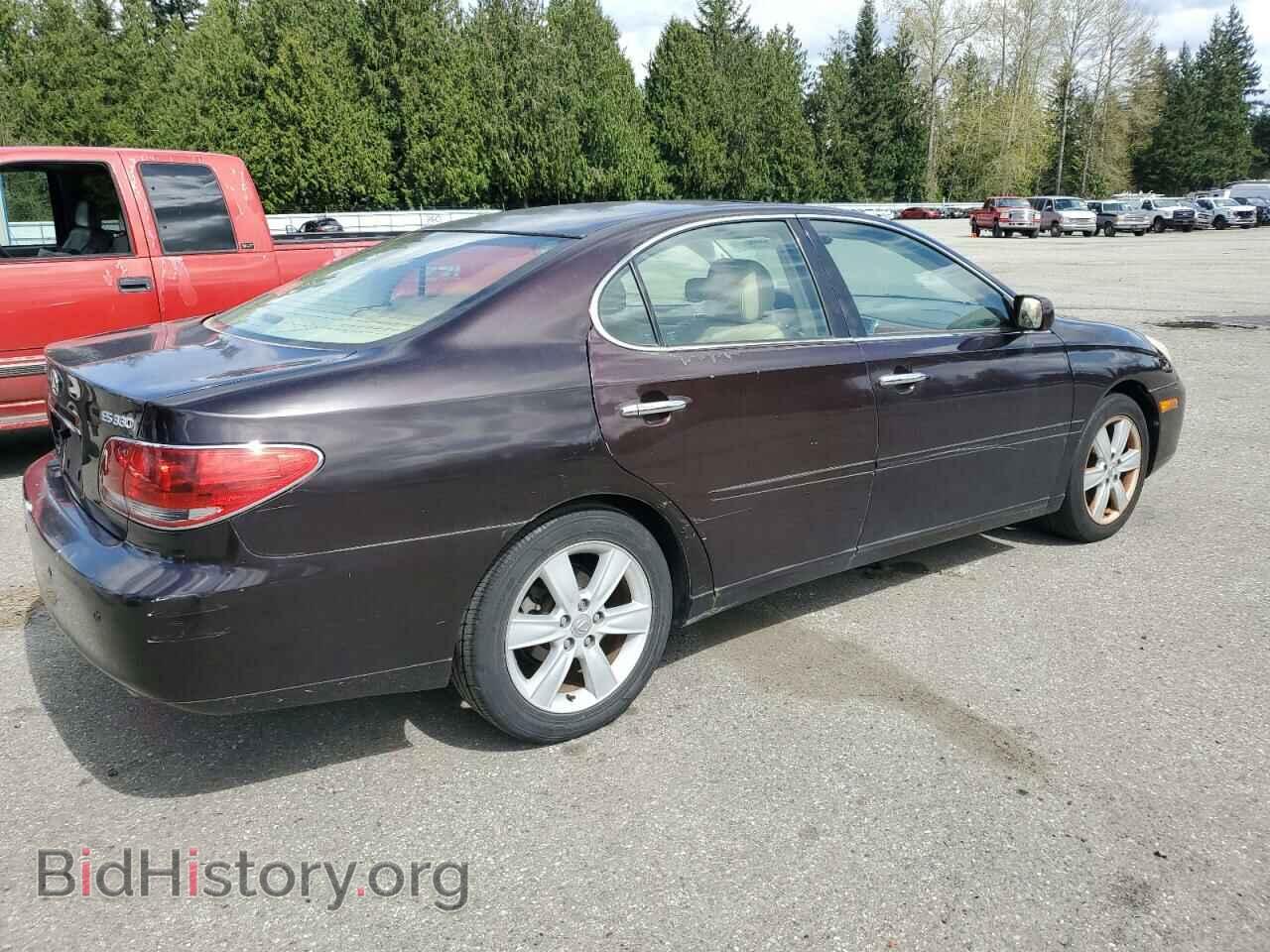 2005 LEXUS ES330 - VIN: JTHBA30G855115670 - Фото 3