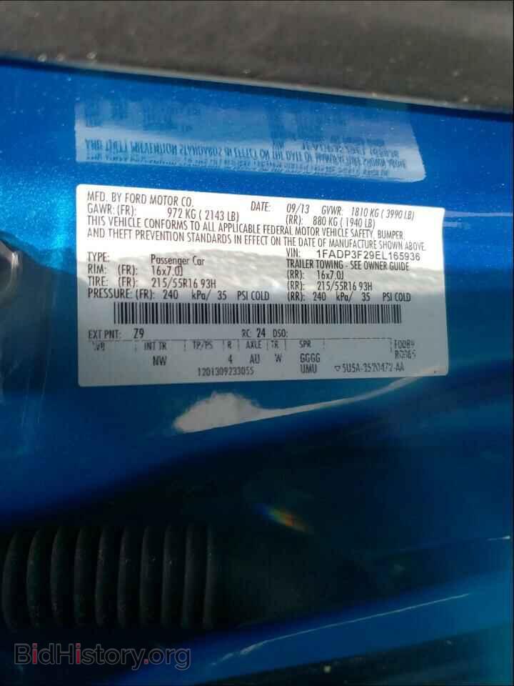 2014 FORD FOCUS - VIN: 1FADP3F29EL165936 - Photo 10