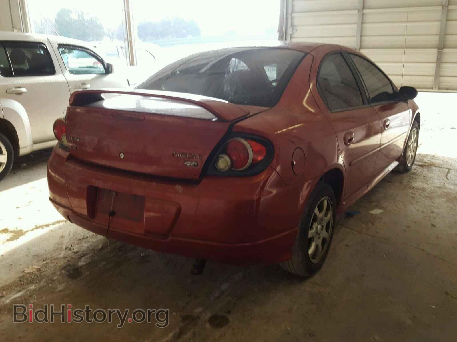 2005 DODGE NEON - VIN: 1B3ES56C35D107771 - Фото 4