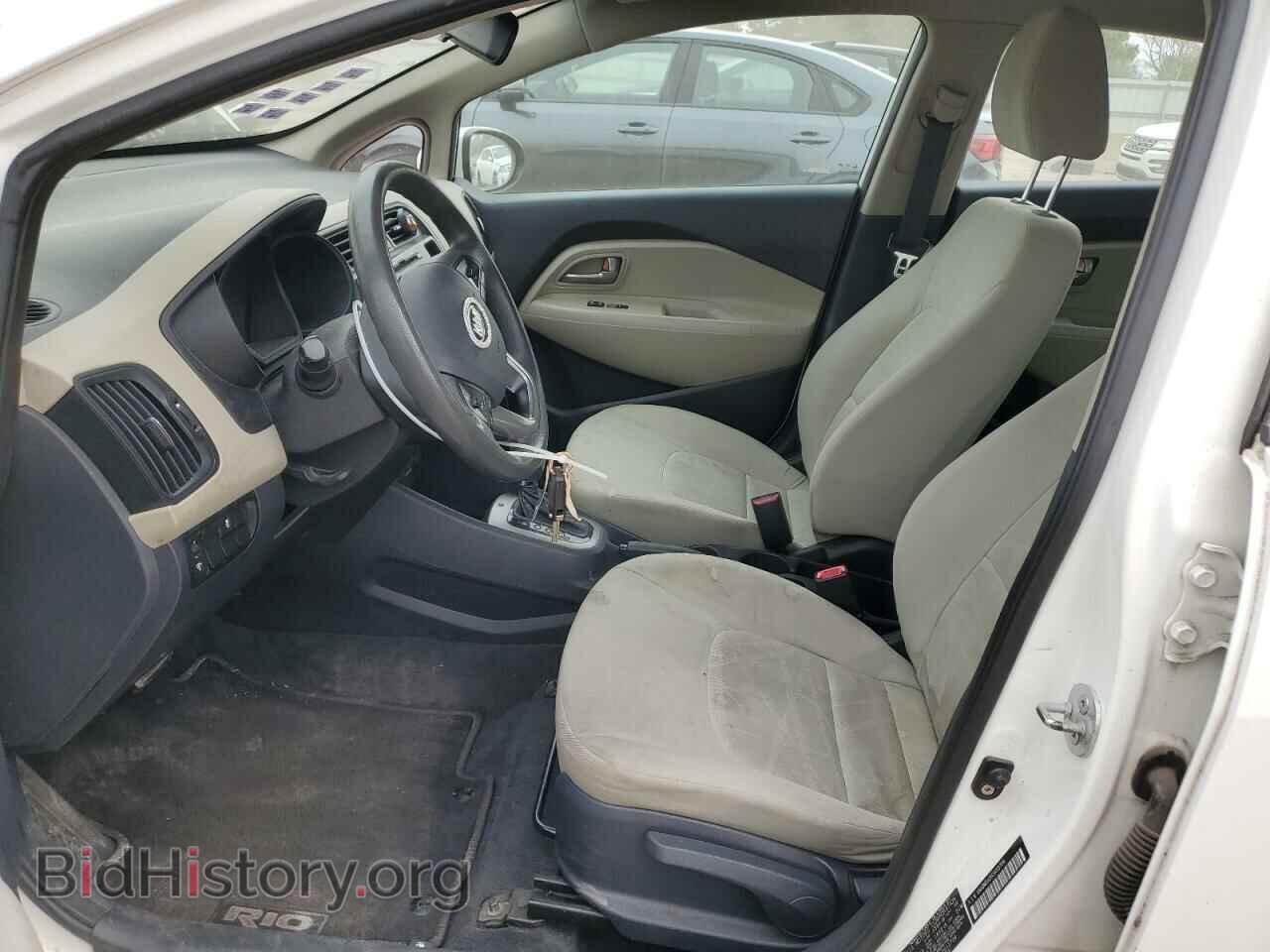 2012 KIA RIO - VIN: KNADM5A31C6013706 - Фото 7