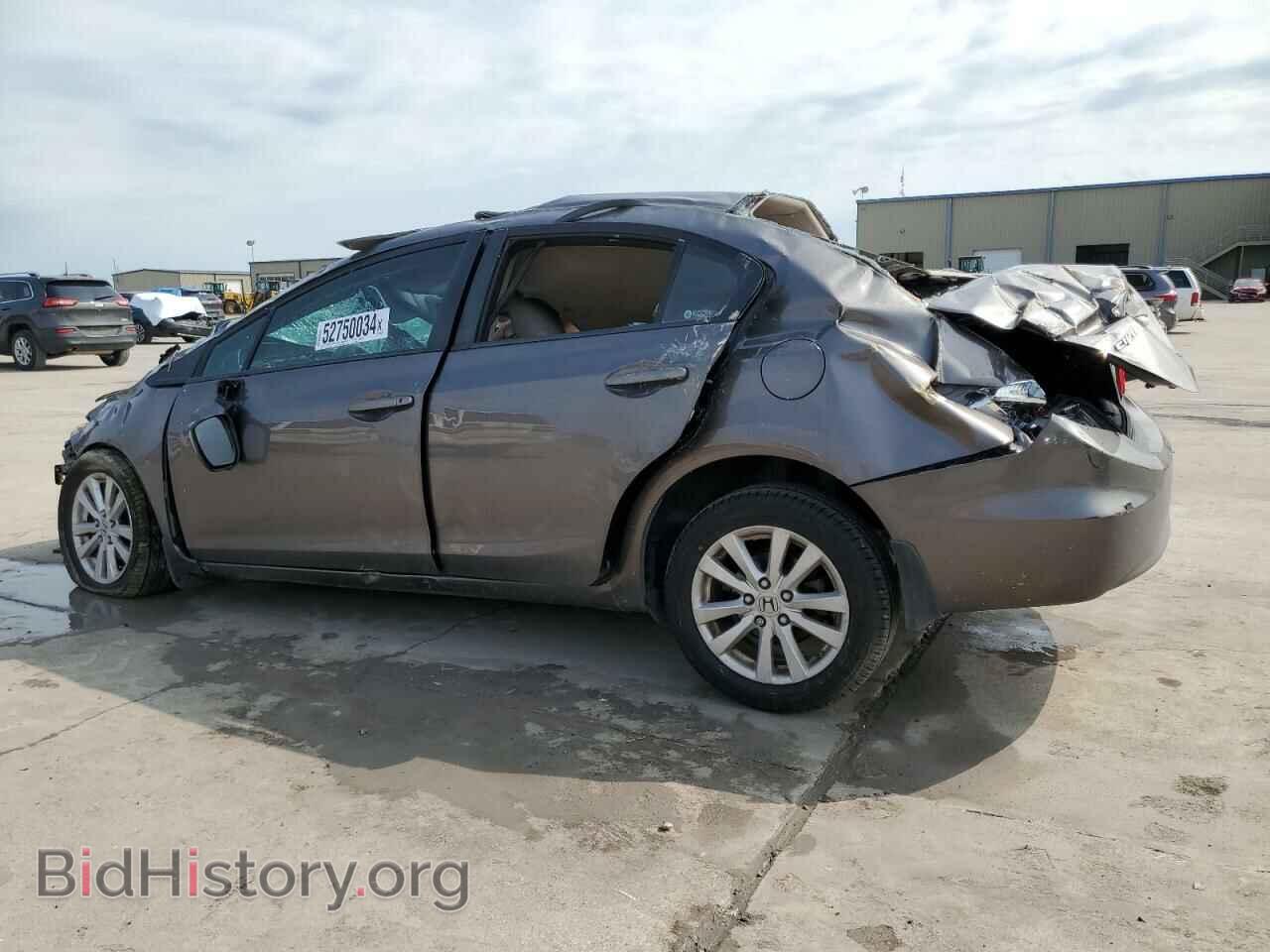2012 HONDA CIVIC - VIN: 19XFB2F89CE050484 - Фото 2