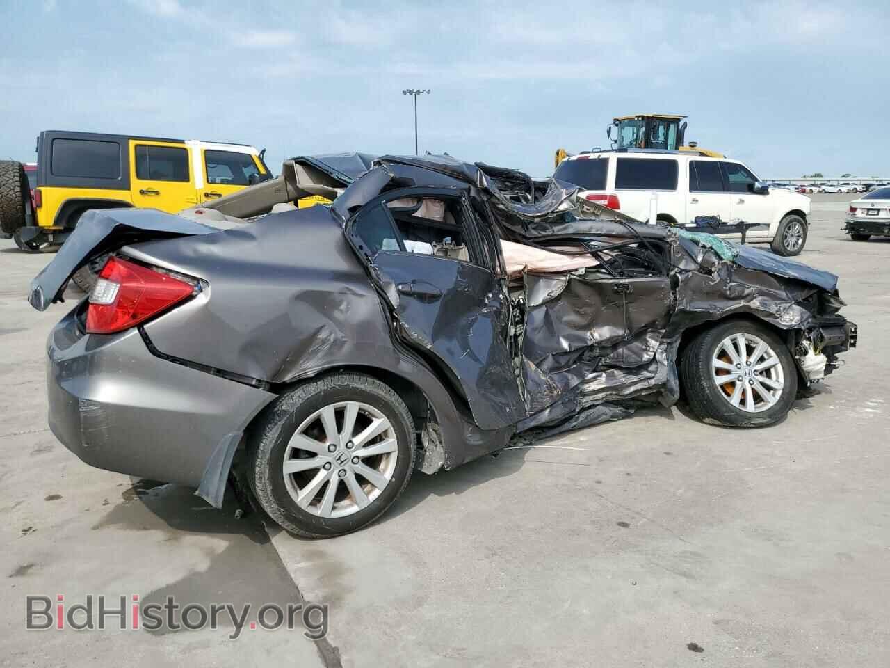 2012 HONDA CIVIC - VIN: 19XFB2F89CE050484 - Фото 3