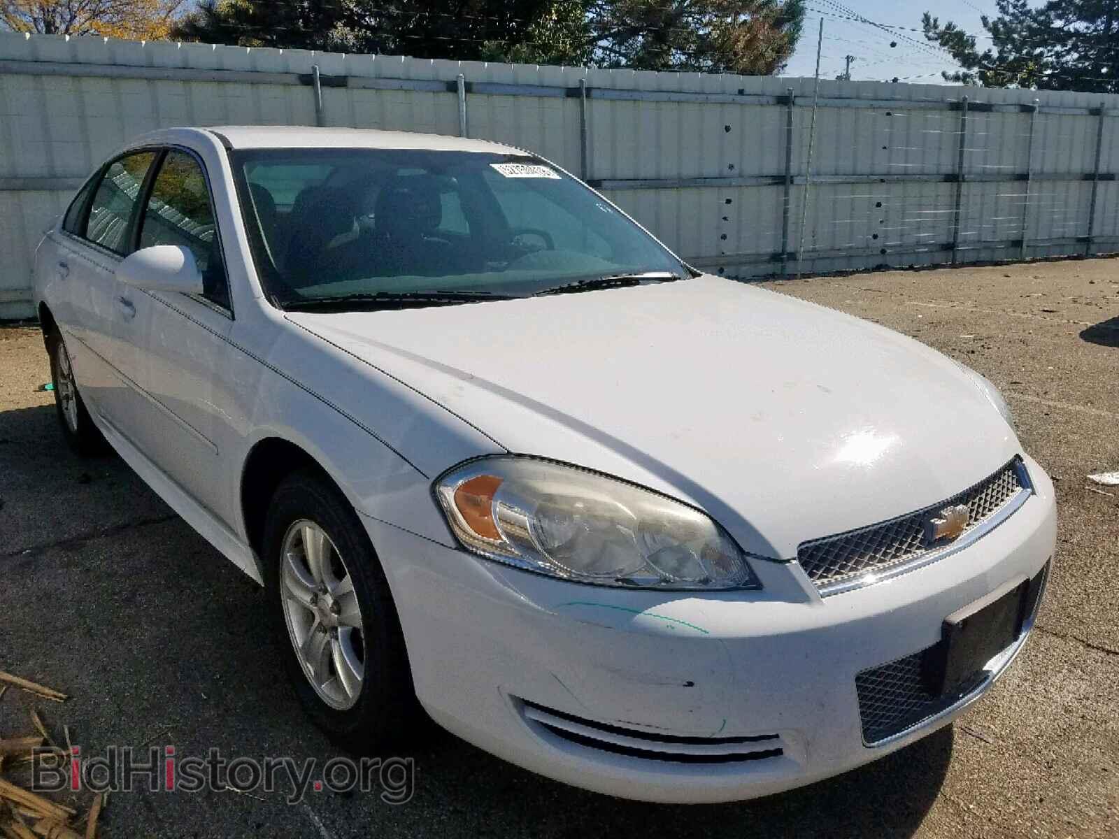 Фотография 2G1WF5E31C1155022 - CHEVROLET IMPALA 2012