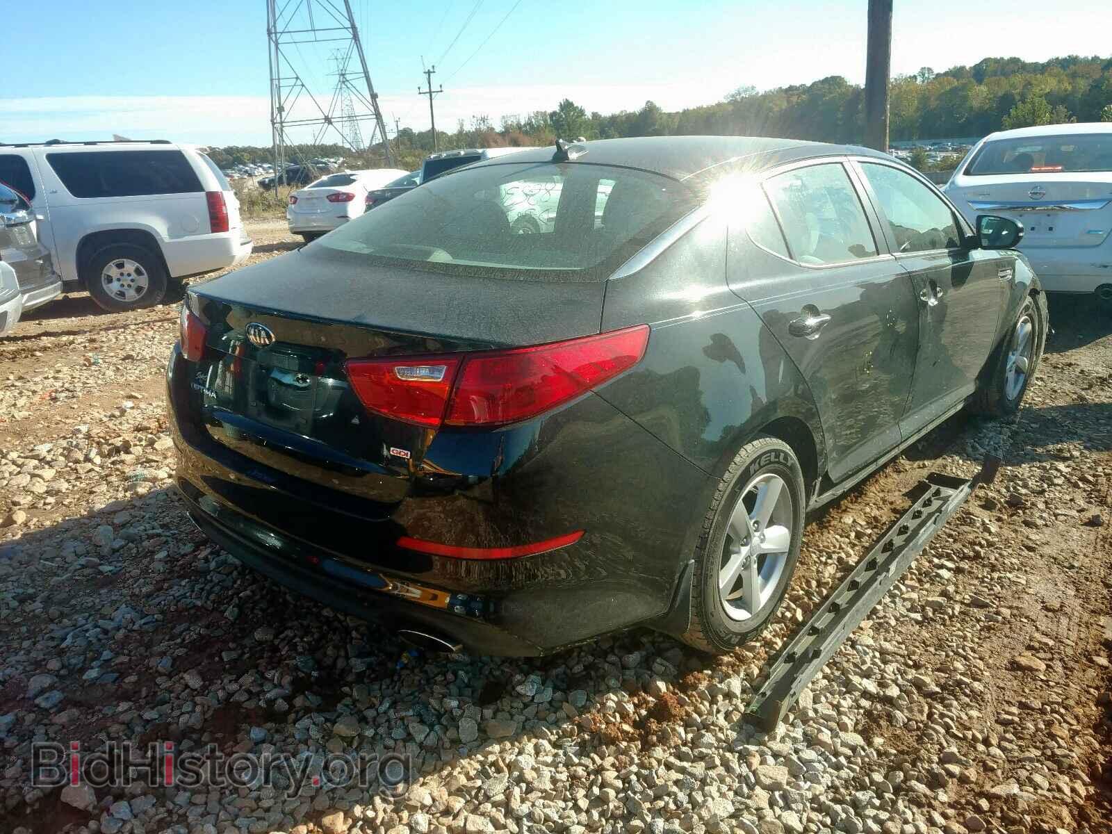 2015 KIA OPTIMA LX - VIN: KNAGM4A76F5660140 - Photo 4