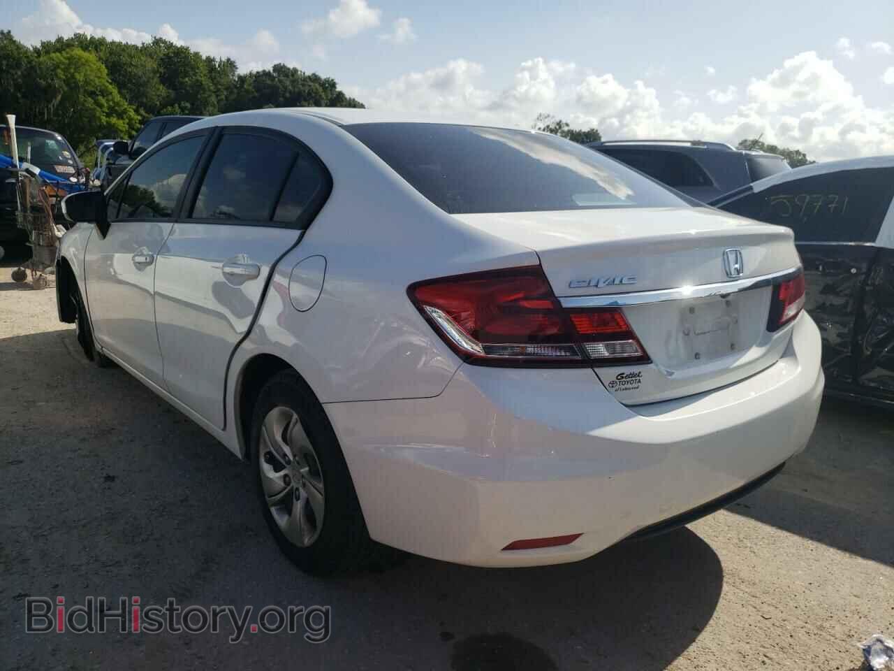 2014 HONDA CIVIC - VIN: 2HGFB2F50EH543761 - Фото 3