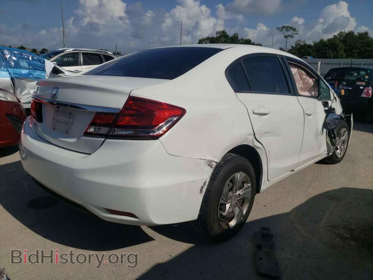 2014 HONDA CIVIC - VIN: 2HGFB2F50EH543761 - Фото 4