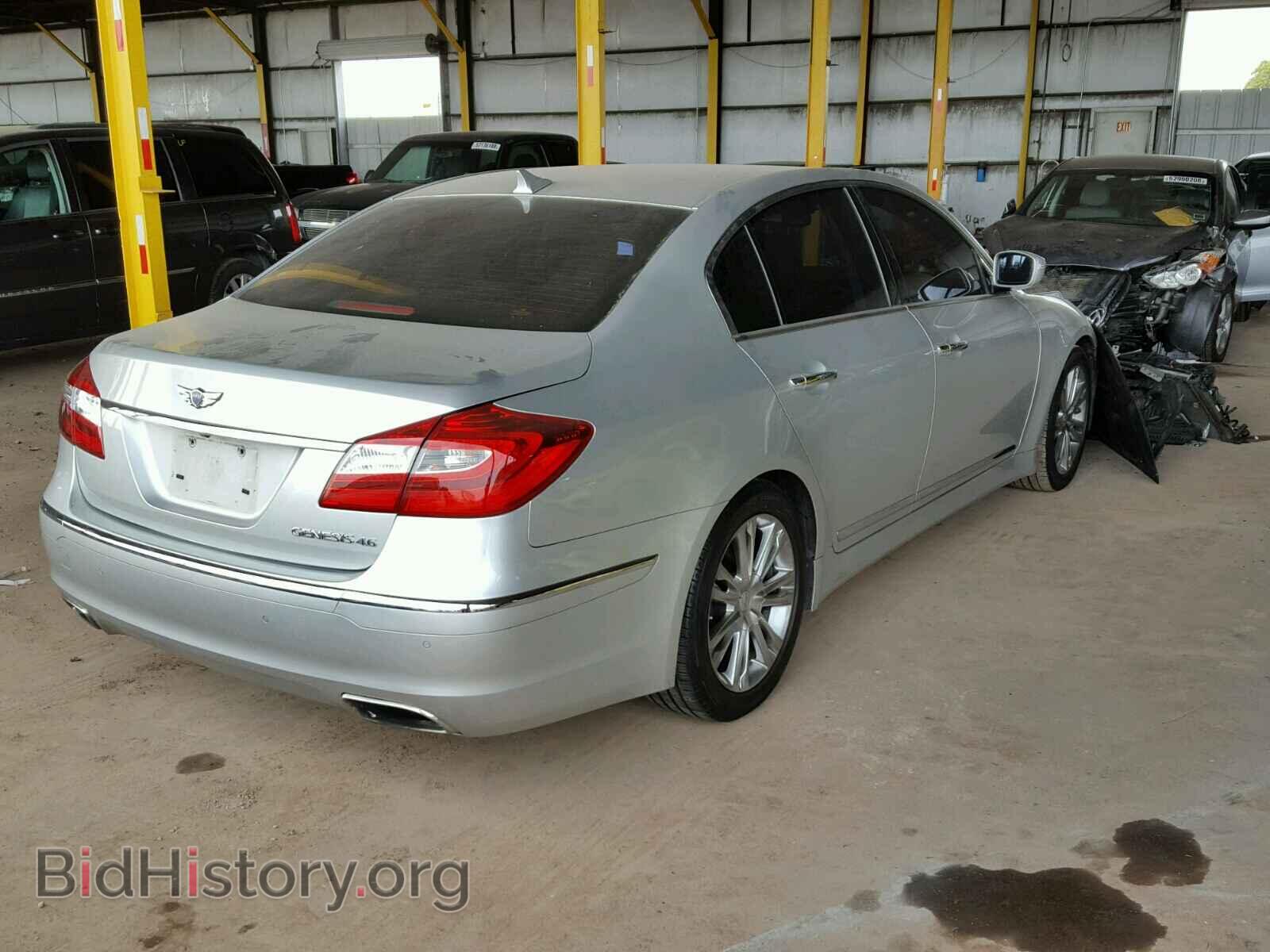 2012 HYUNDAI GENESIS - VIN: KMHGC4DF5CU175509 - Фото 4