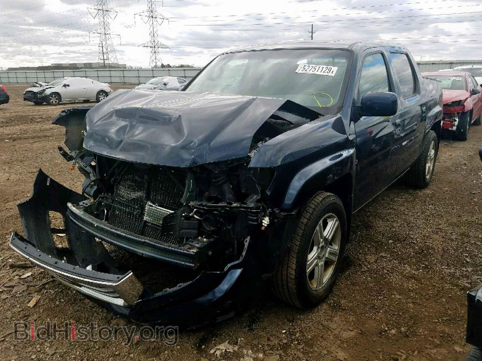 2012 HONDA RIDGELINE - VIN: 5FPYK1F50CB455823 - Фото 2