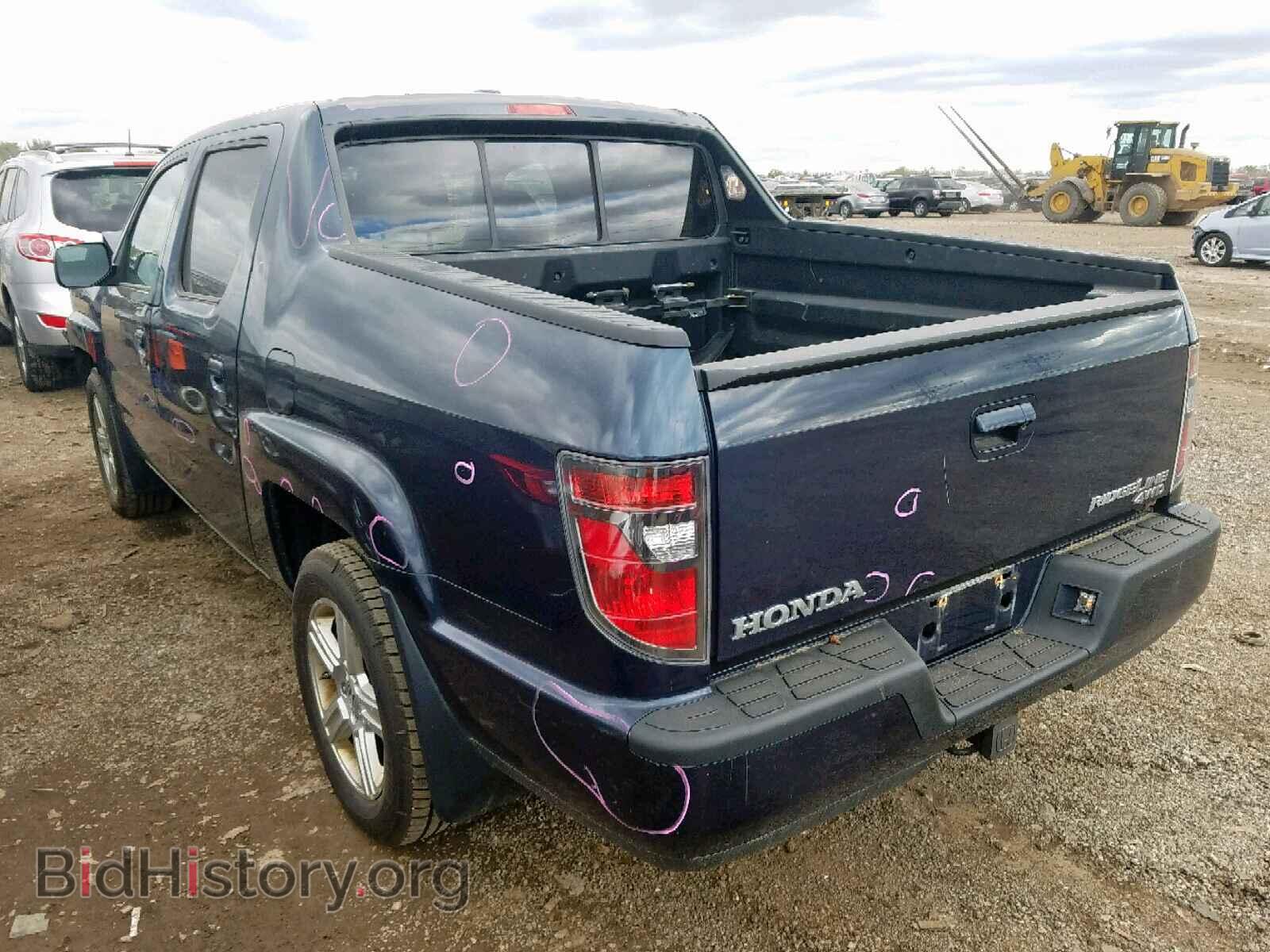 2012 HONDA RIDGELINE - VIN: 5FPYK1F50CB455823 - Фото 3