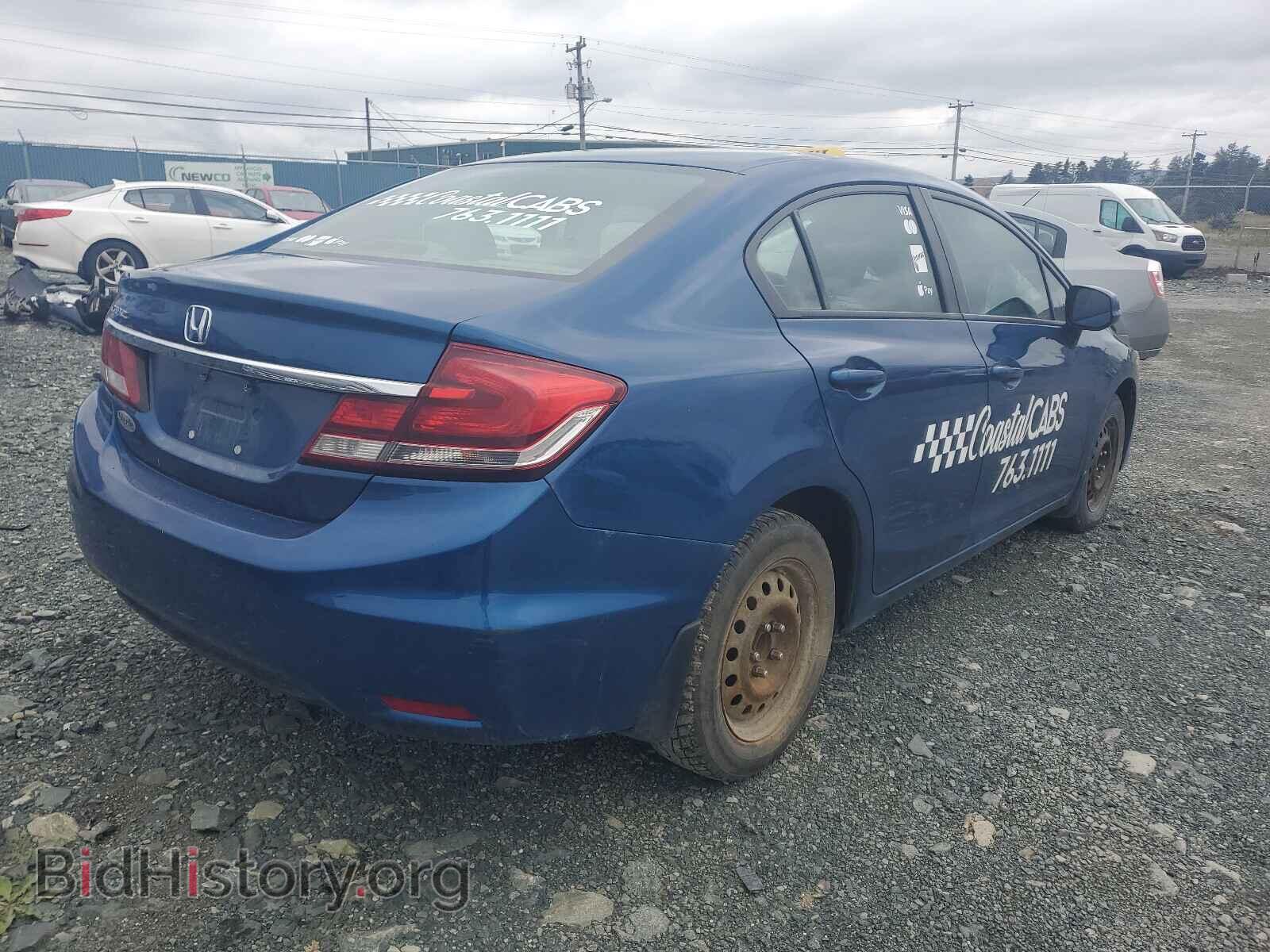 2013 HONDA CIVIC - VIN: 2HGFB2F49DH004402 - Фото 4