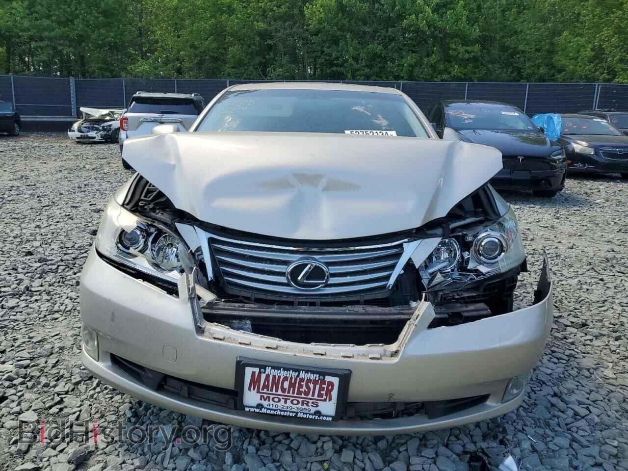 2010 LEXUS ES350 - VIN: JTHBK1EG2A2363158 - Фото 5